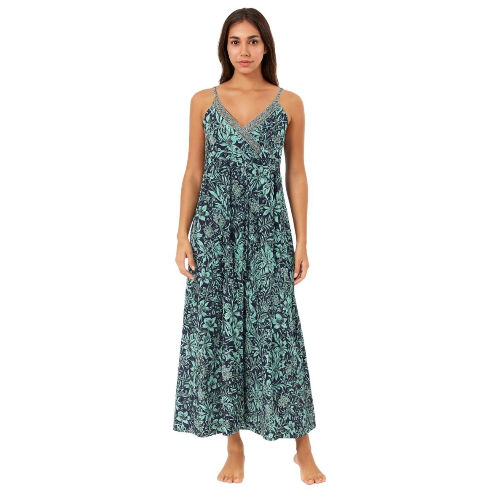 Vestido Indiano FMF Étnico com Estampa Exclusiva