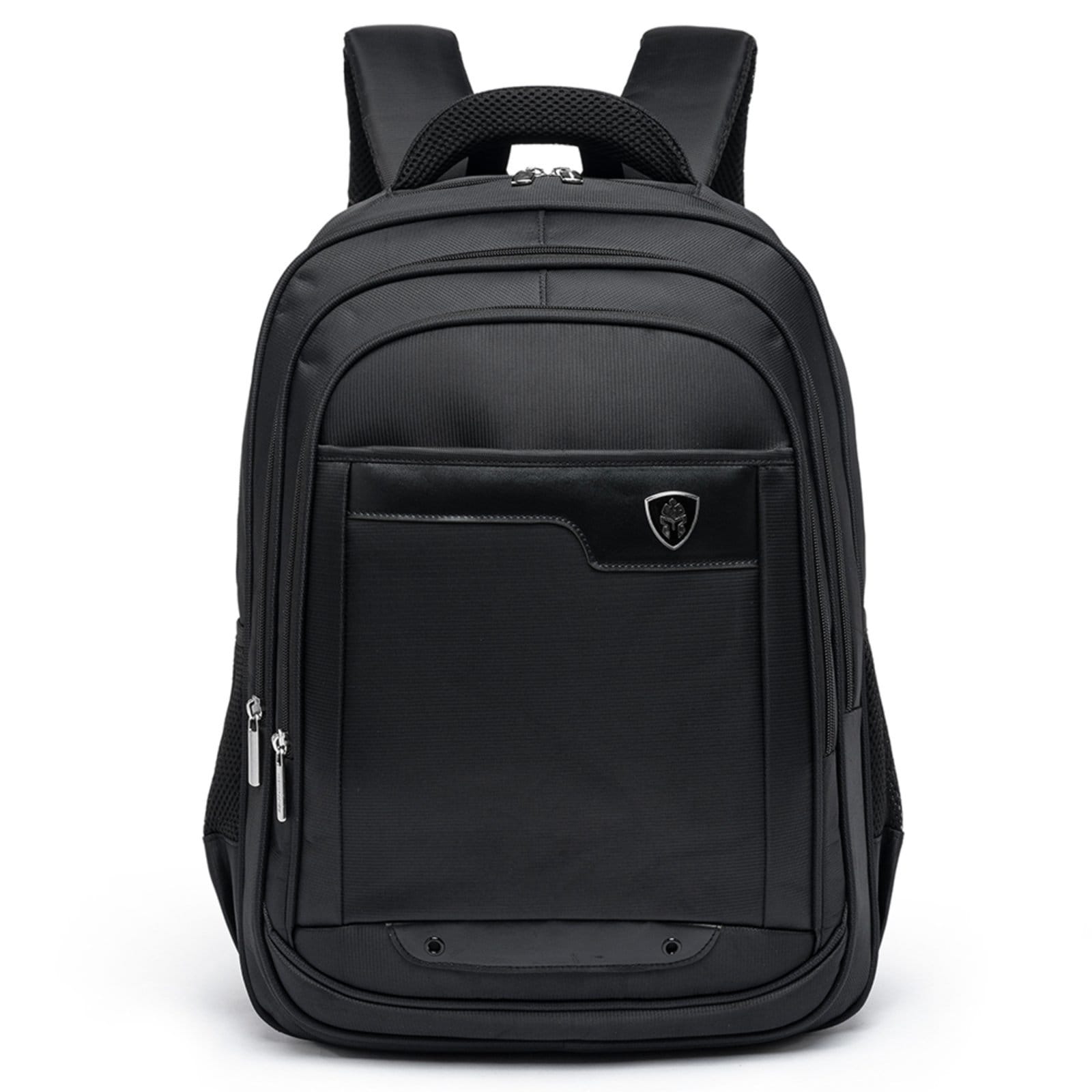 Vista principal Mochila Masculina Centurion Executiva Notebook Trabalho Faculdade Reforçada Espaçosa Centurion preto