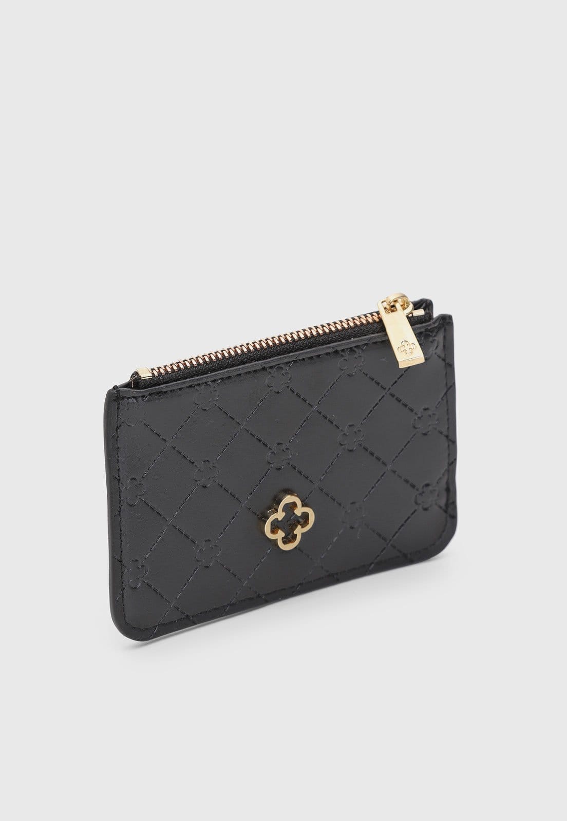 Vista principal Carteira Feminina Capodarte Matelassê Preta Capodarte preto