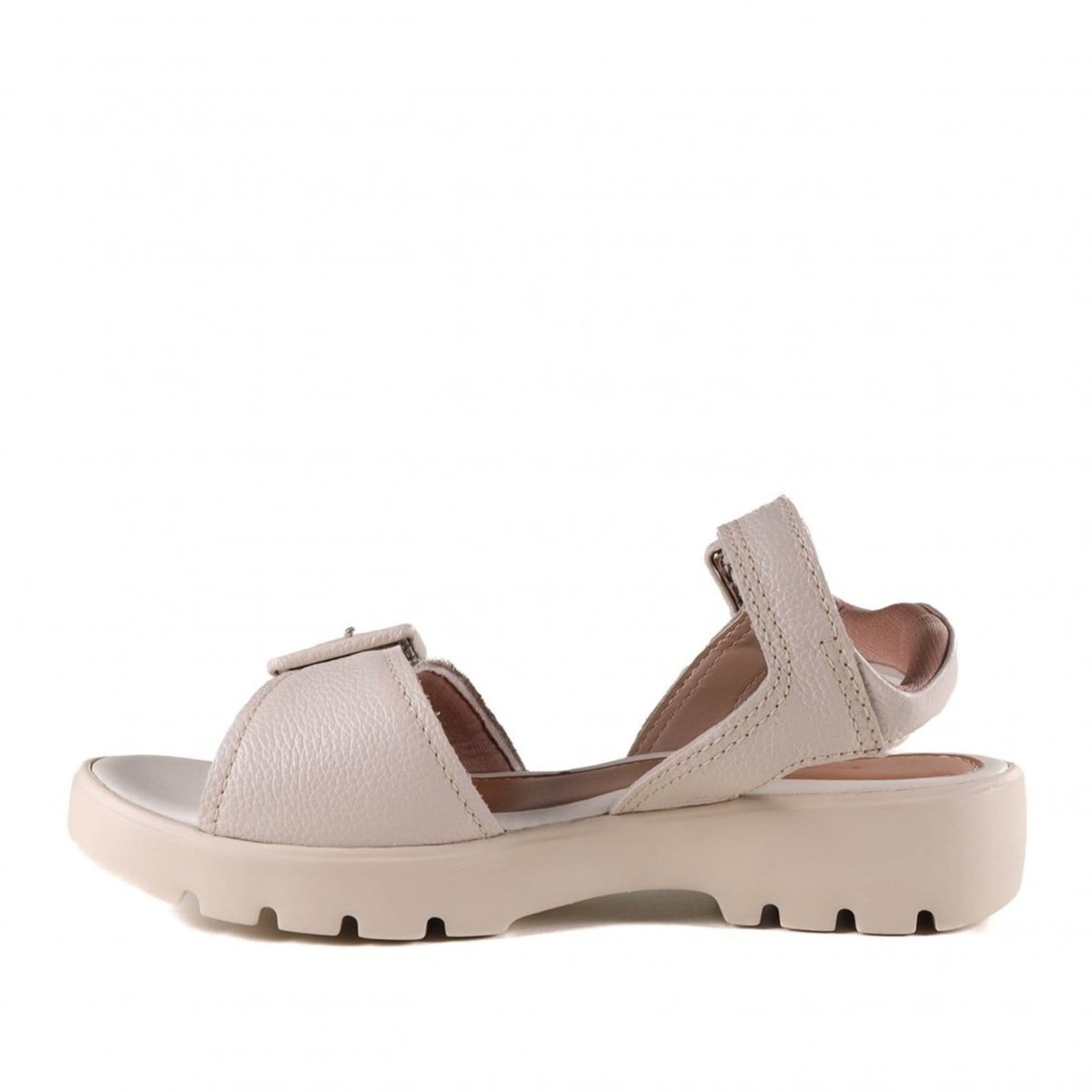 Vista 2 Sandália Feminina Zariff Tratorada 740 Zariff Zariff nude