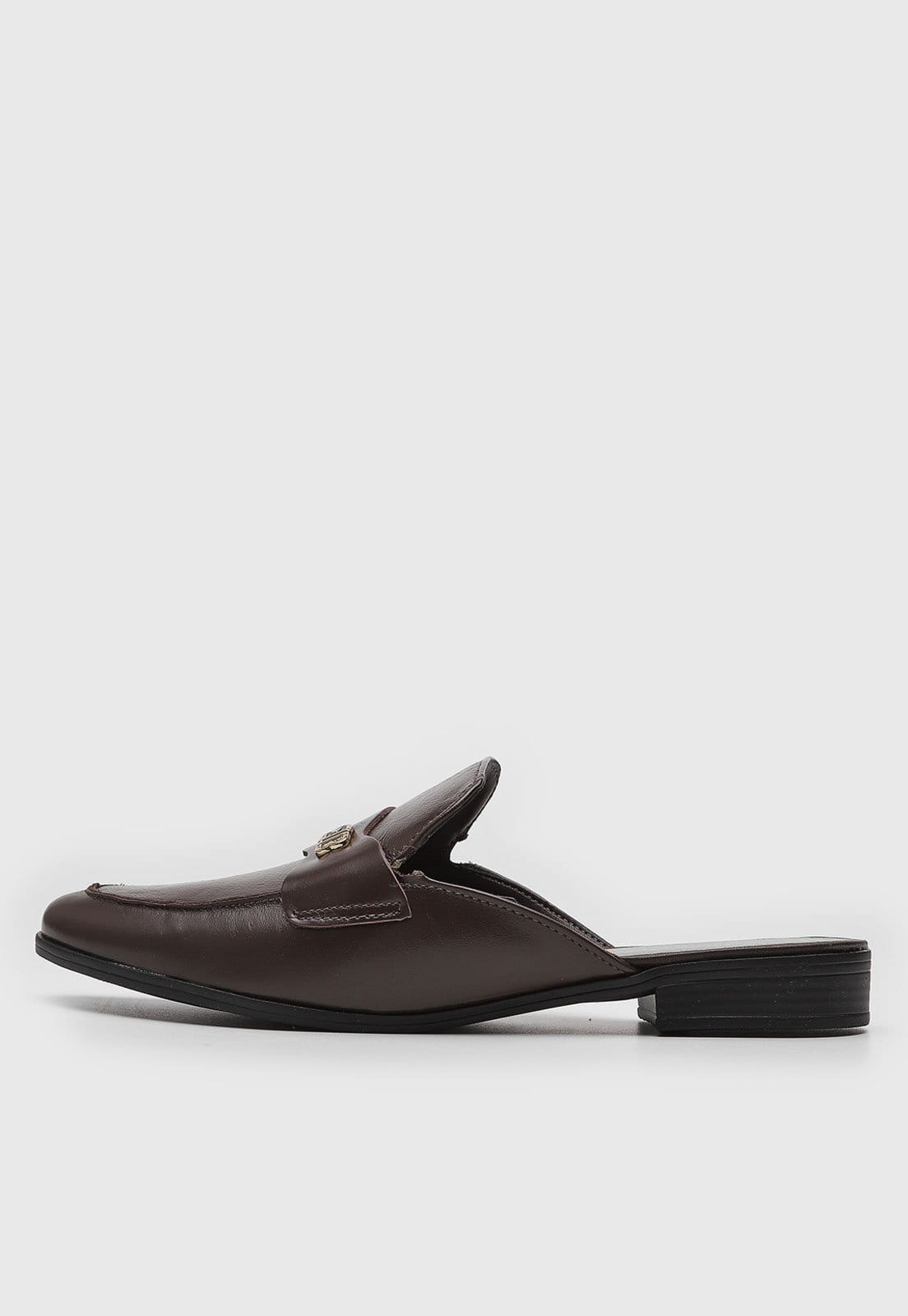 Vista principal Mocassim Mule Feminino Bottero Bottero marrom