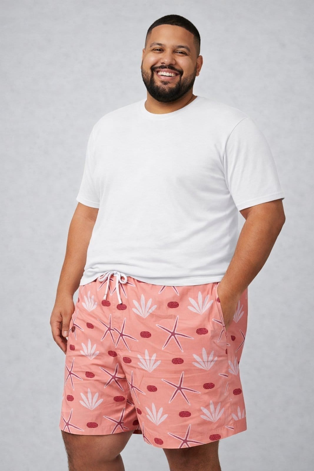 Bermuda Plus Size D Bell Outlet Fashion Estampa Algas