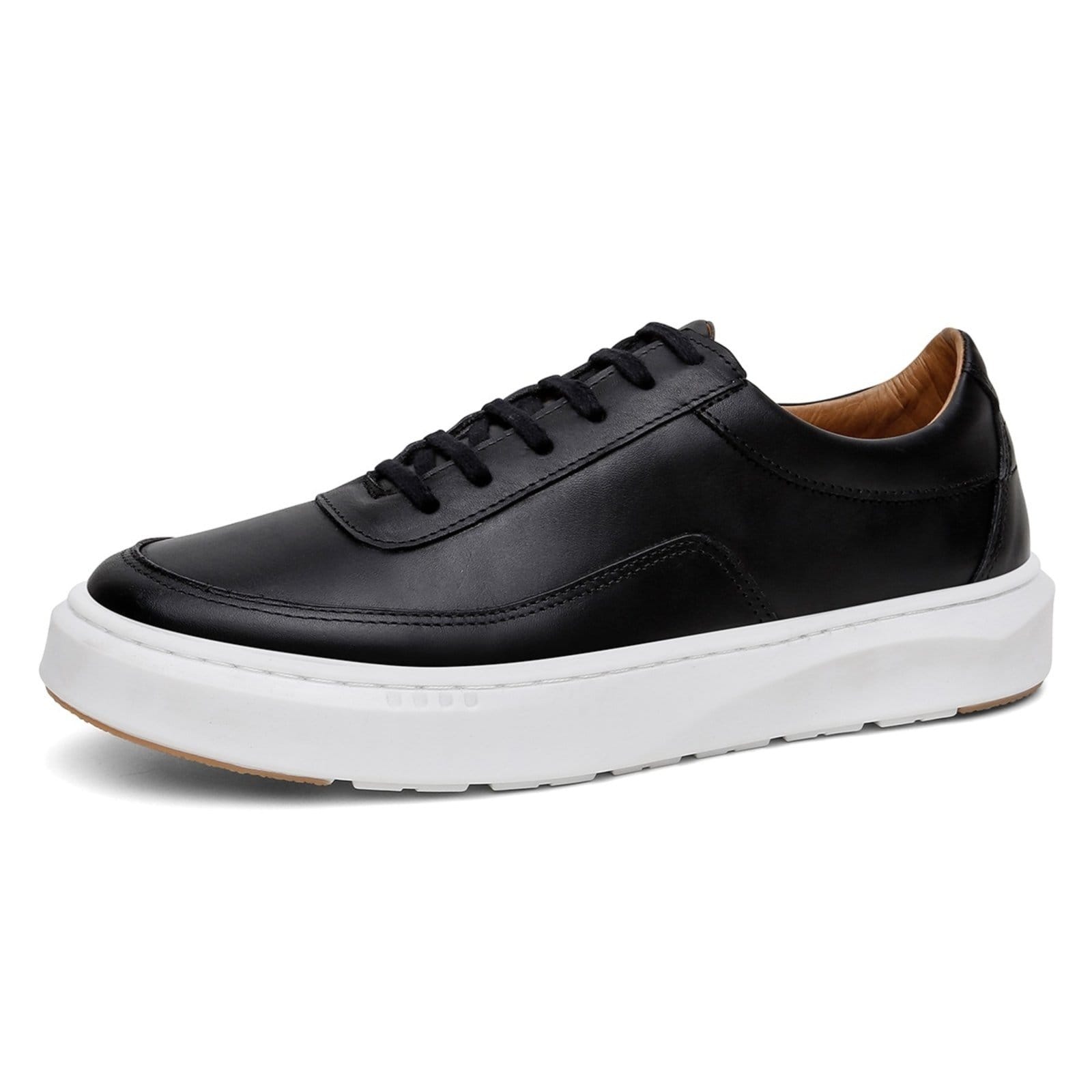 Tênis Masculino de Couro Casual