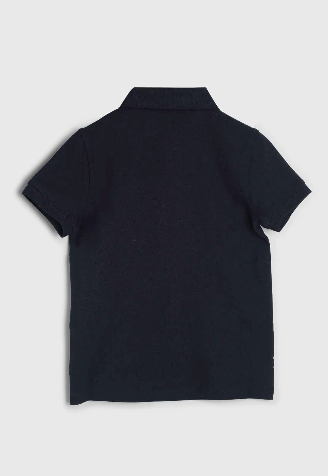 Vista 2 Infantil - Camiseta Polo Tommy Hilfiger Manga Curta Azul-Marinho Tommy Hilfiger Kids azul marinho