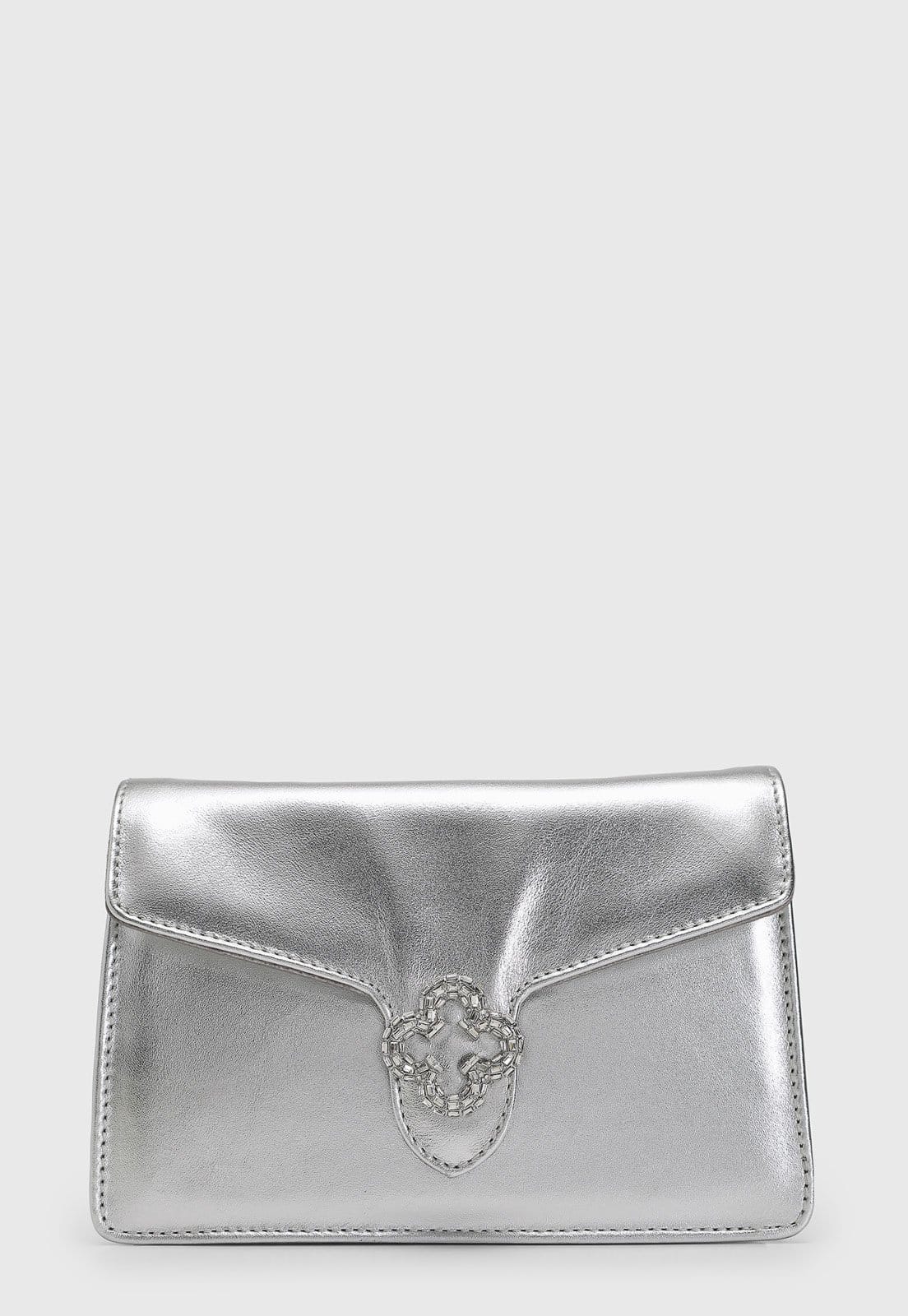 Bolsa Feminina Capodarte Média Metalizada