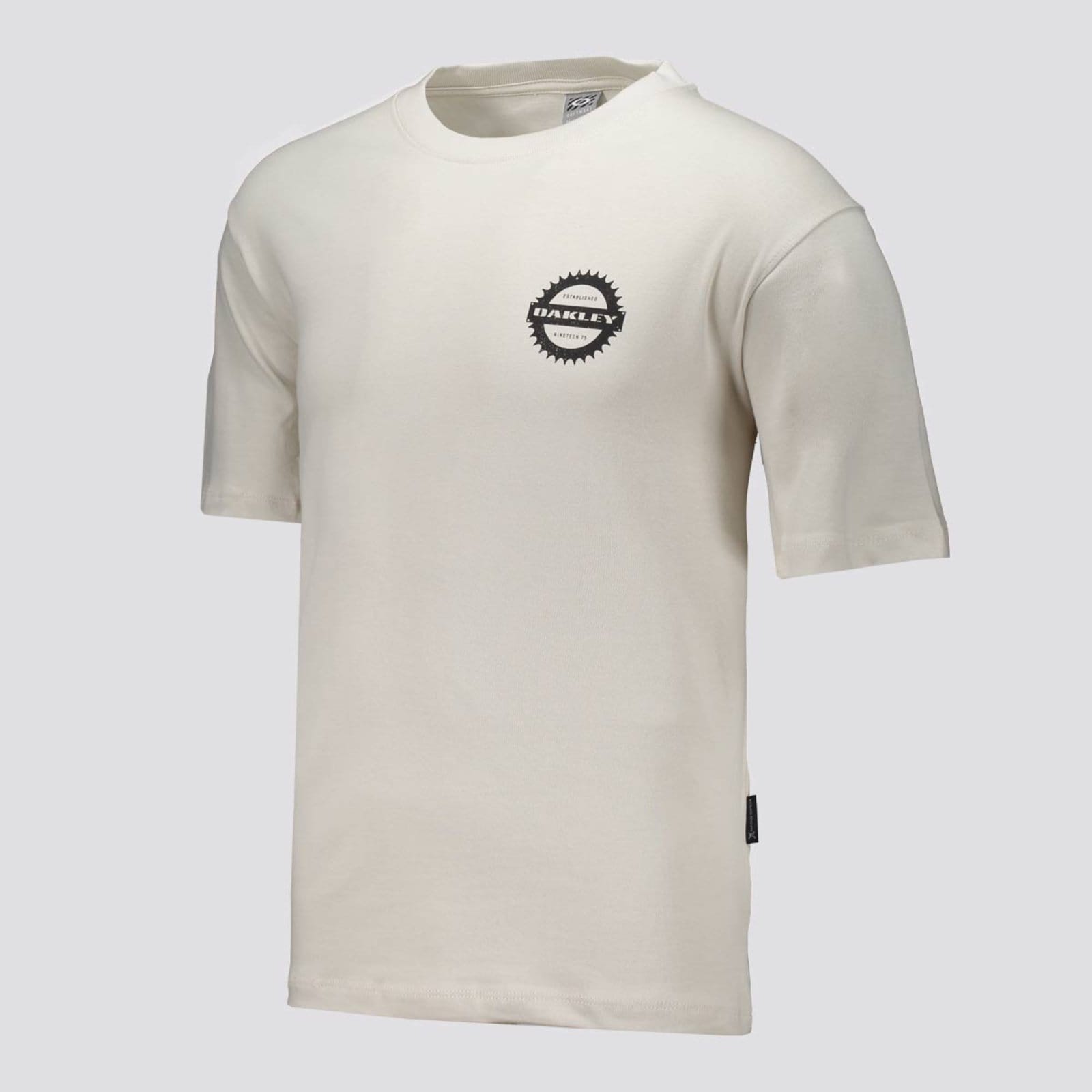 Vista 2 Camiseta Oakley Logomania Graphic SS Off White Oakley branco white