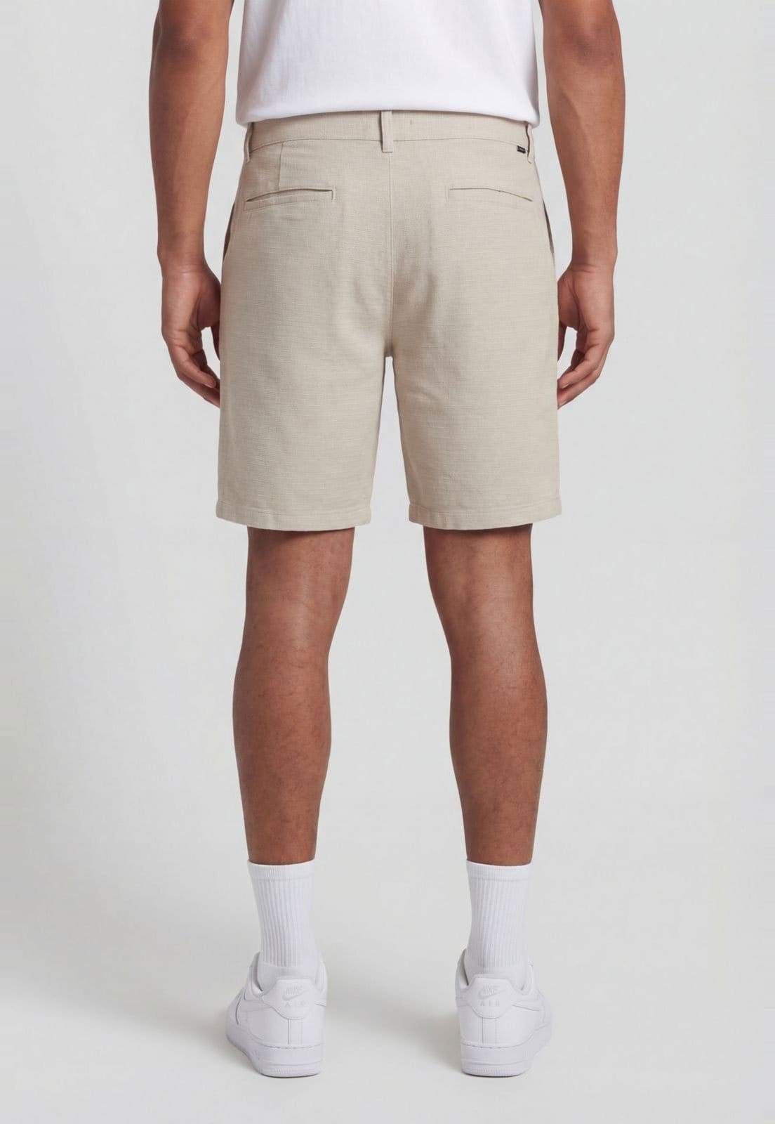 Vista 2 Bermuda Masculina Aramis Básica Aramis bege