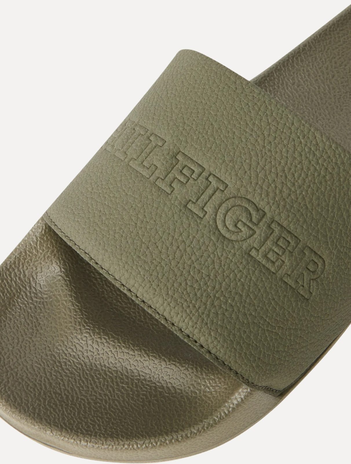 Vista 2 Chinelo Tommy Hilfiger Print Tumble Pool Slide Tommy Hilfiger branco