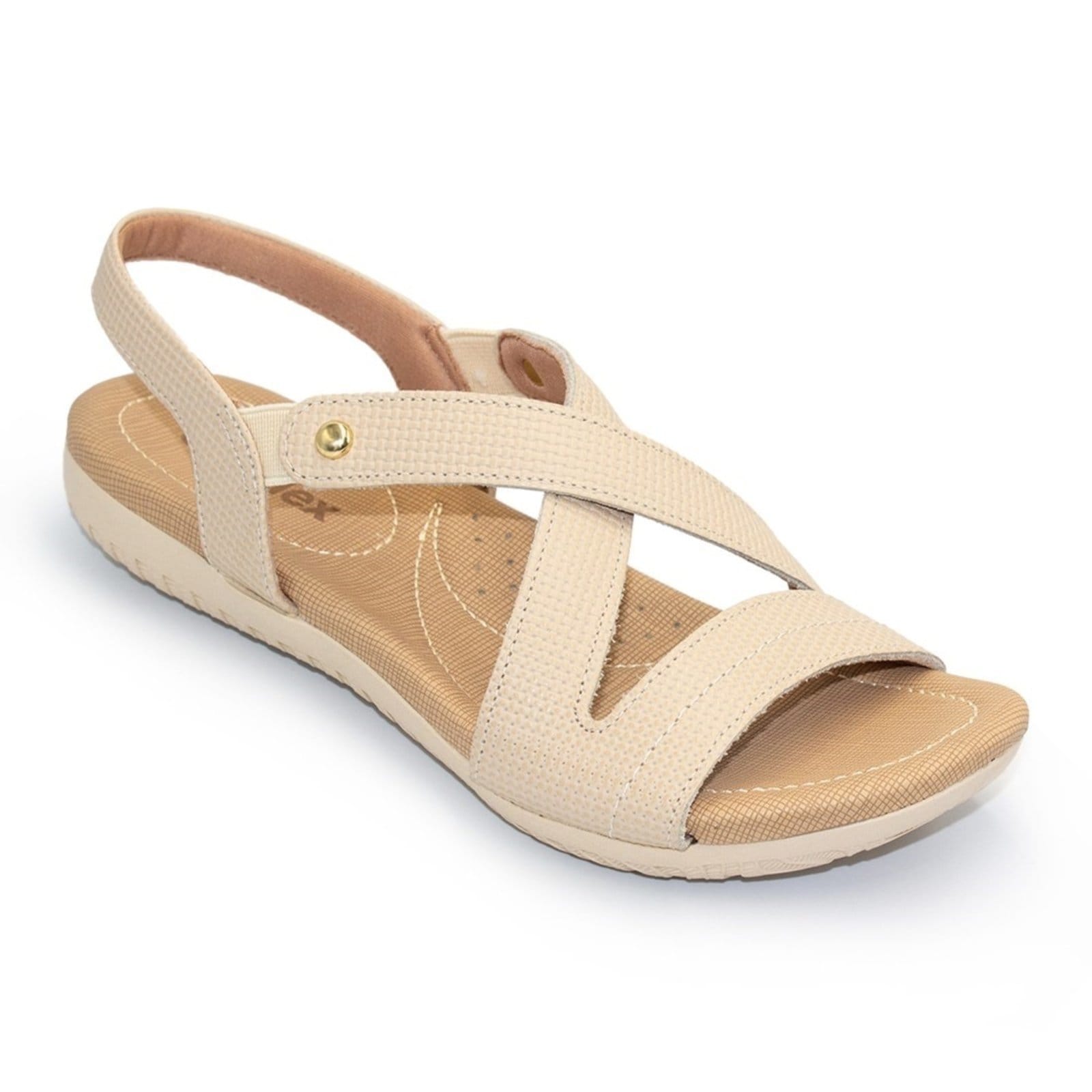 Vista 2 Sandália Feminina Usaflex Conforto R1804 Usaflex roxo