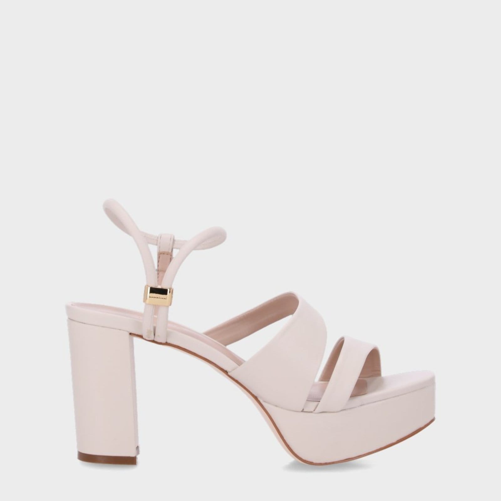 Vista principal Sandália Plataforma Luz da Lua - 60030012 Luz Da Lua Off-white Luz Da Lua off-white white