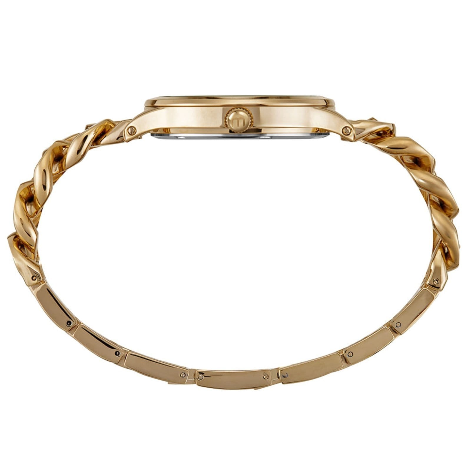 Vista 2 Relógio Feminino Corrente Mondaine dourado