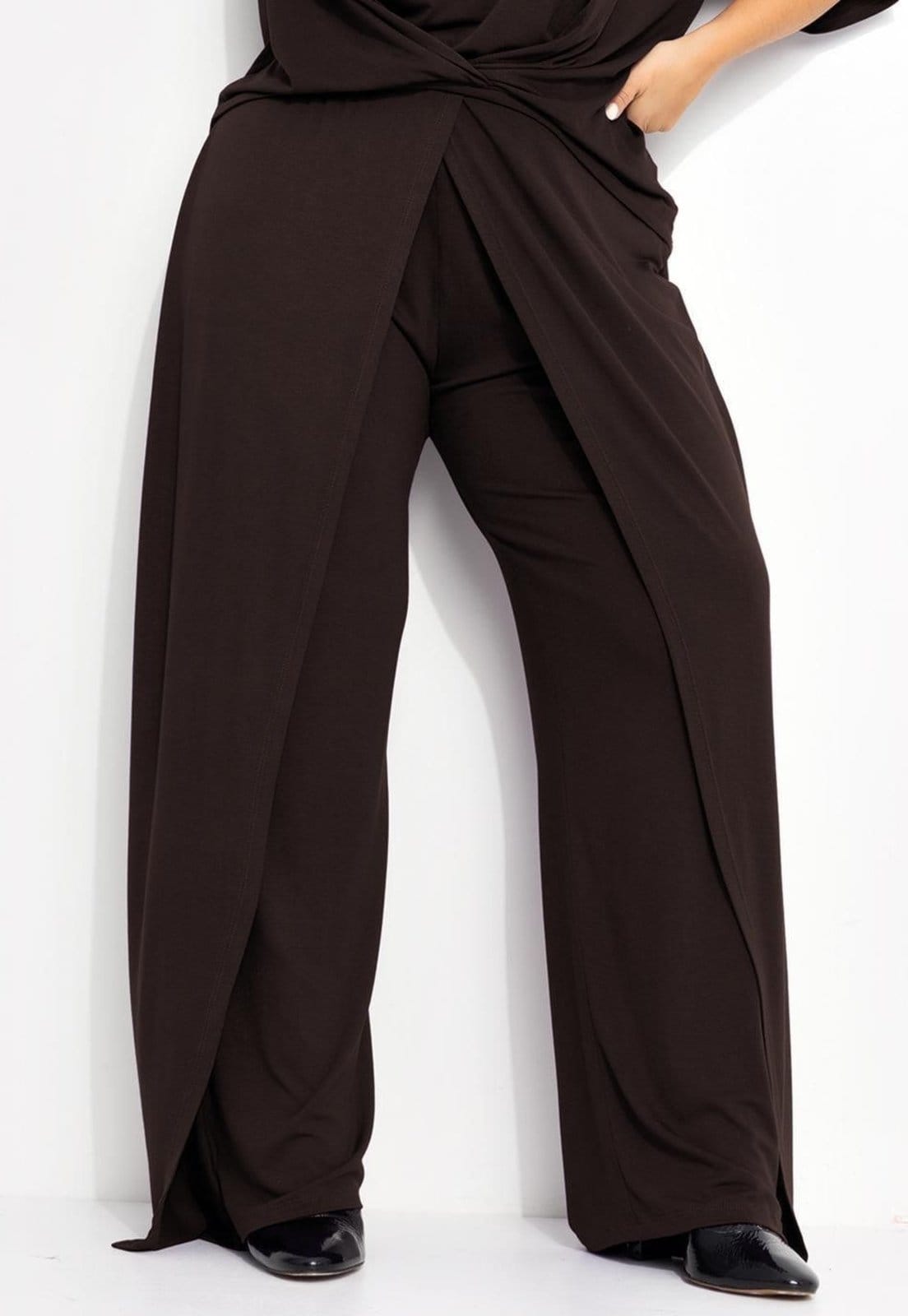 Calça Em Malha De Viscose