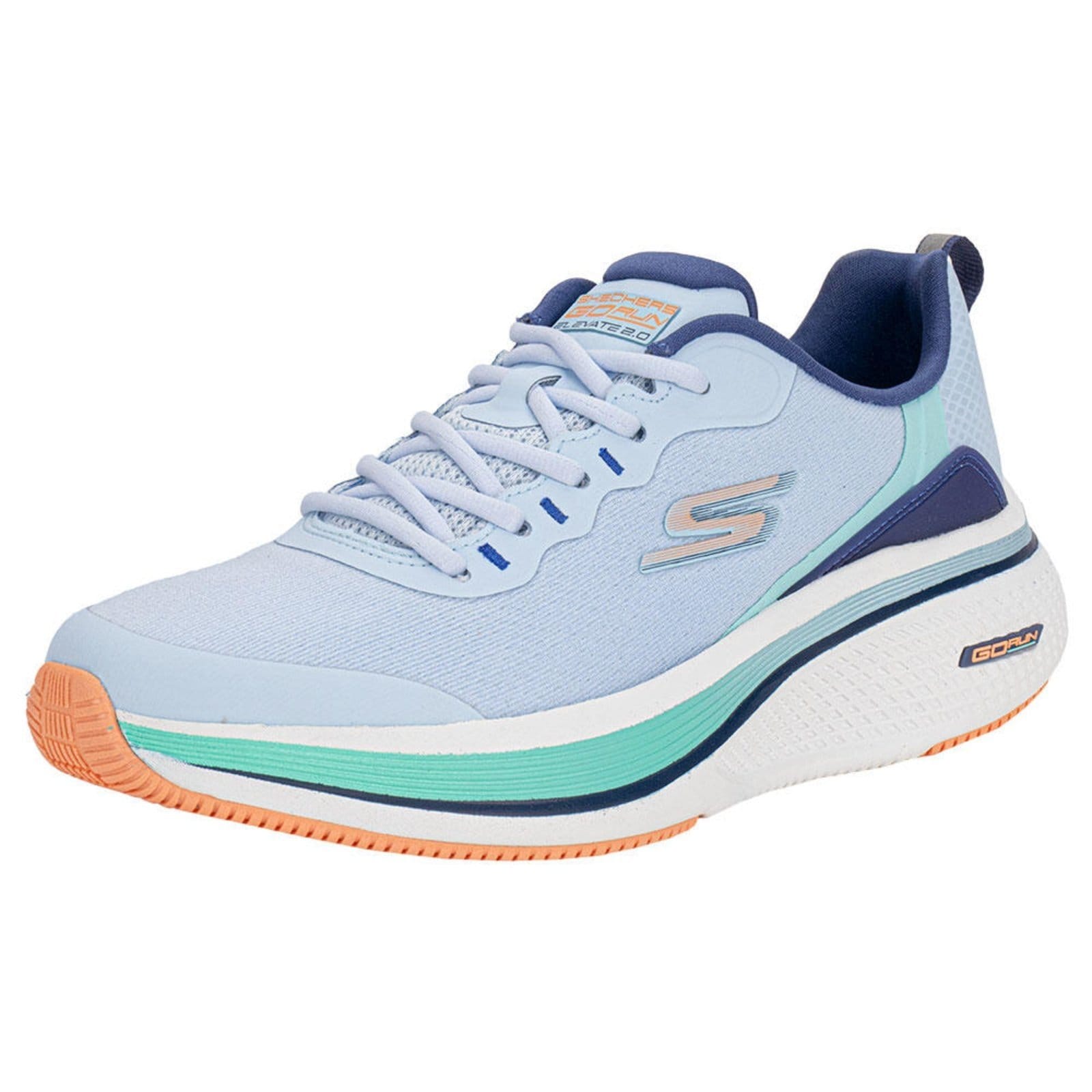Vista principal Tênis Feminino Go Run Elevate 2.0 Cardona Skechers 129002 5679002 Skechers azul