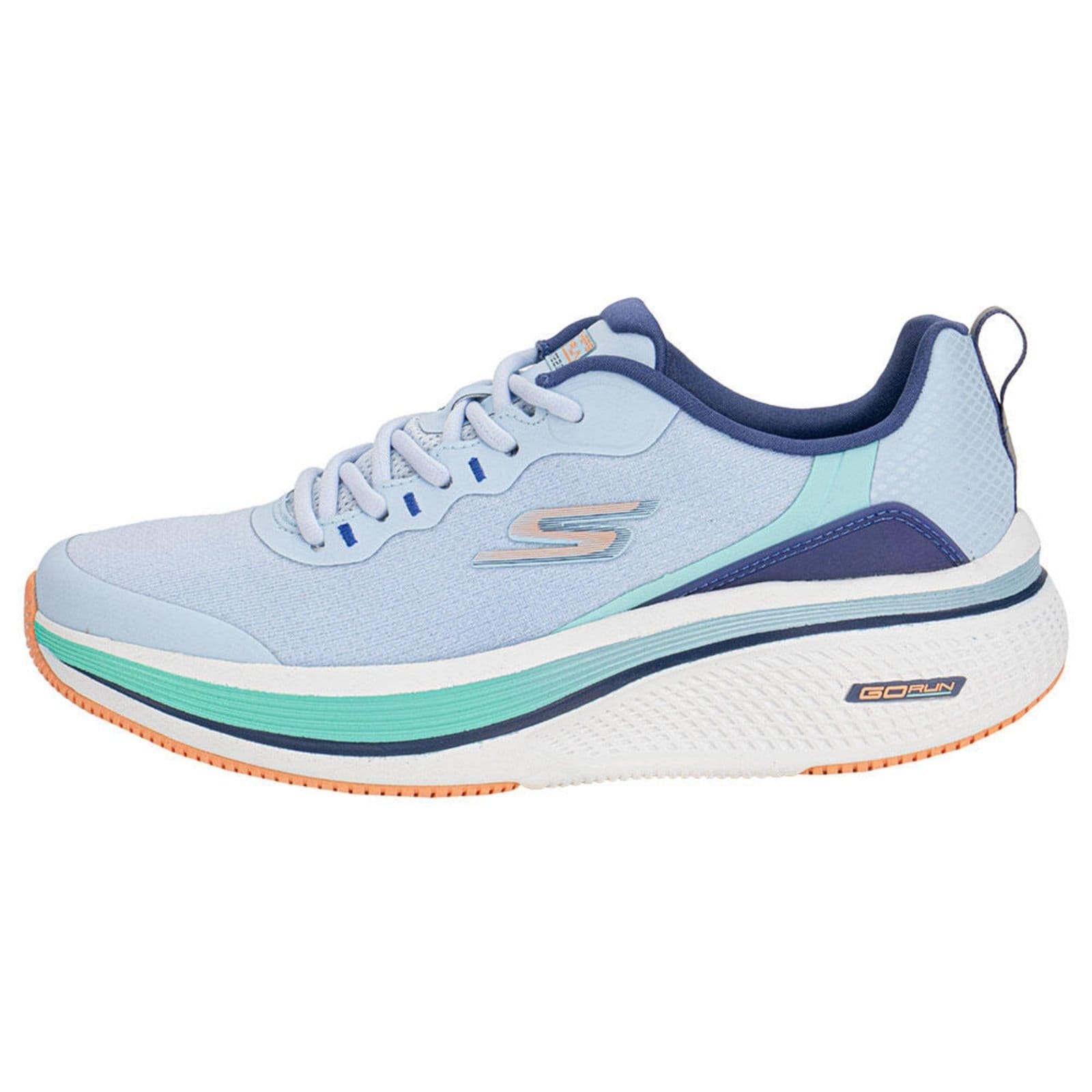 Vista 2 Tênis Feminino Go Run Elevate 2.0 Cardona Skechers 129002 5679002 Skechers azul
