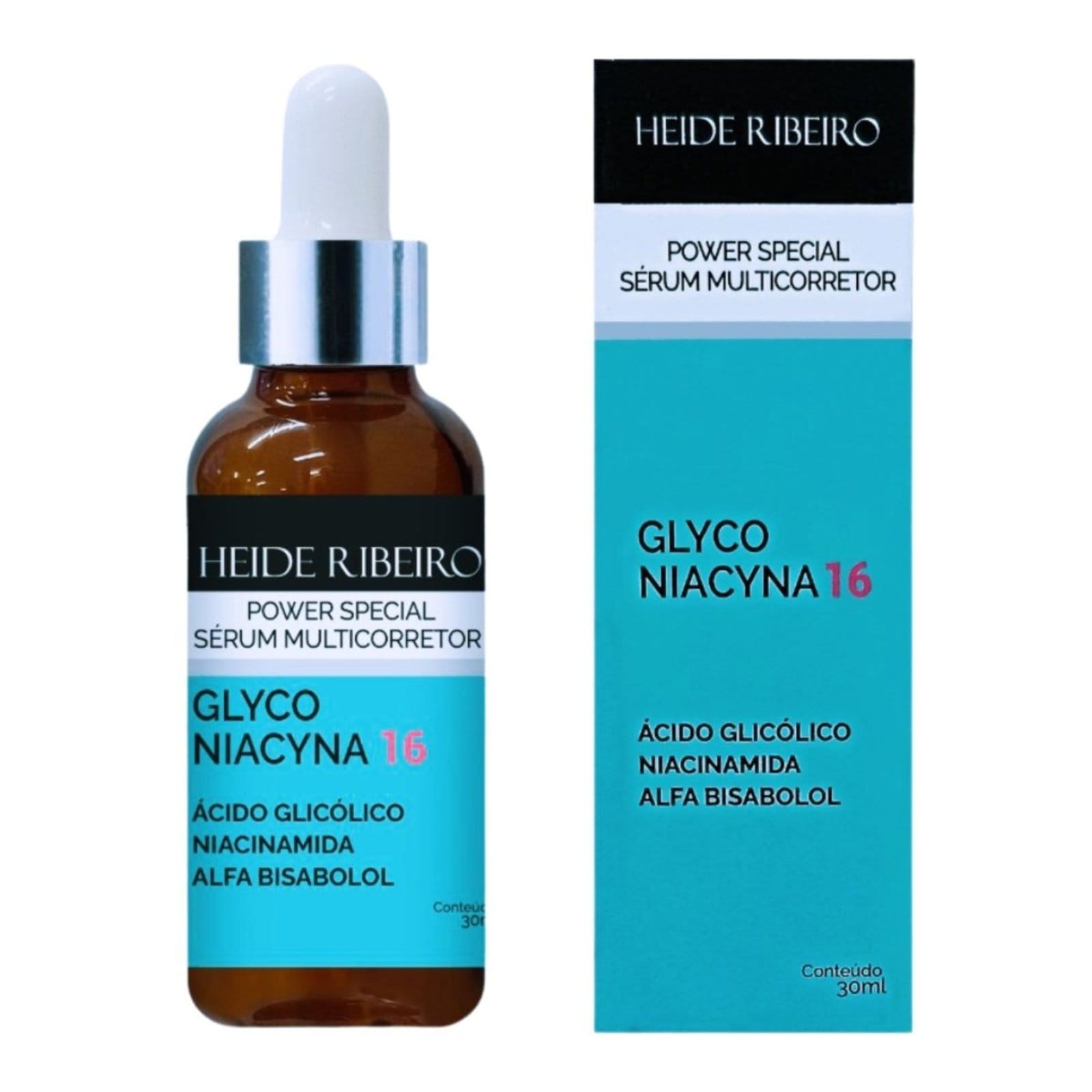 Sérum Glyco Niacyna 16 Heide Ribeiro Multicorretor Tamanho:
