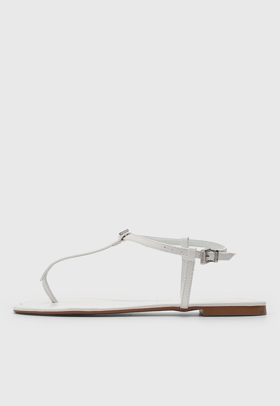 Rasteira Feminina Santa Lolla Tiras Fechada Branca