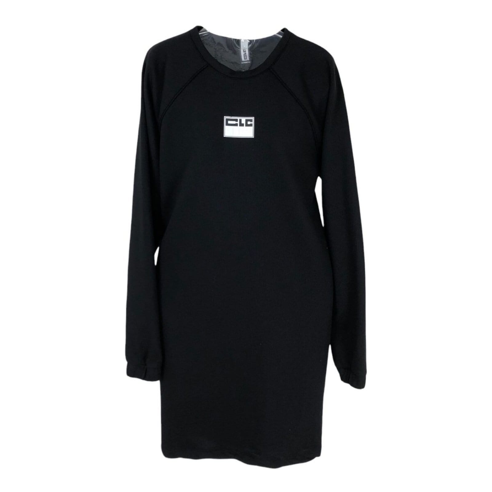 Vista principal Vestido Moletinho Super Comfort Colcci CLC Colcci CLC preto