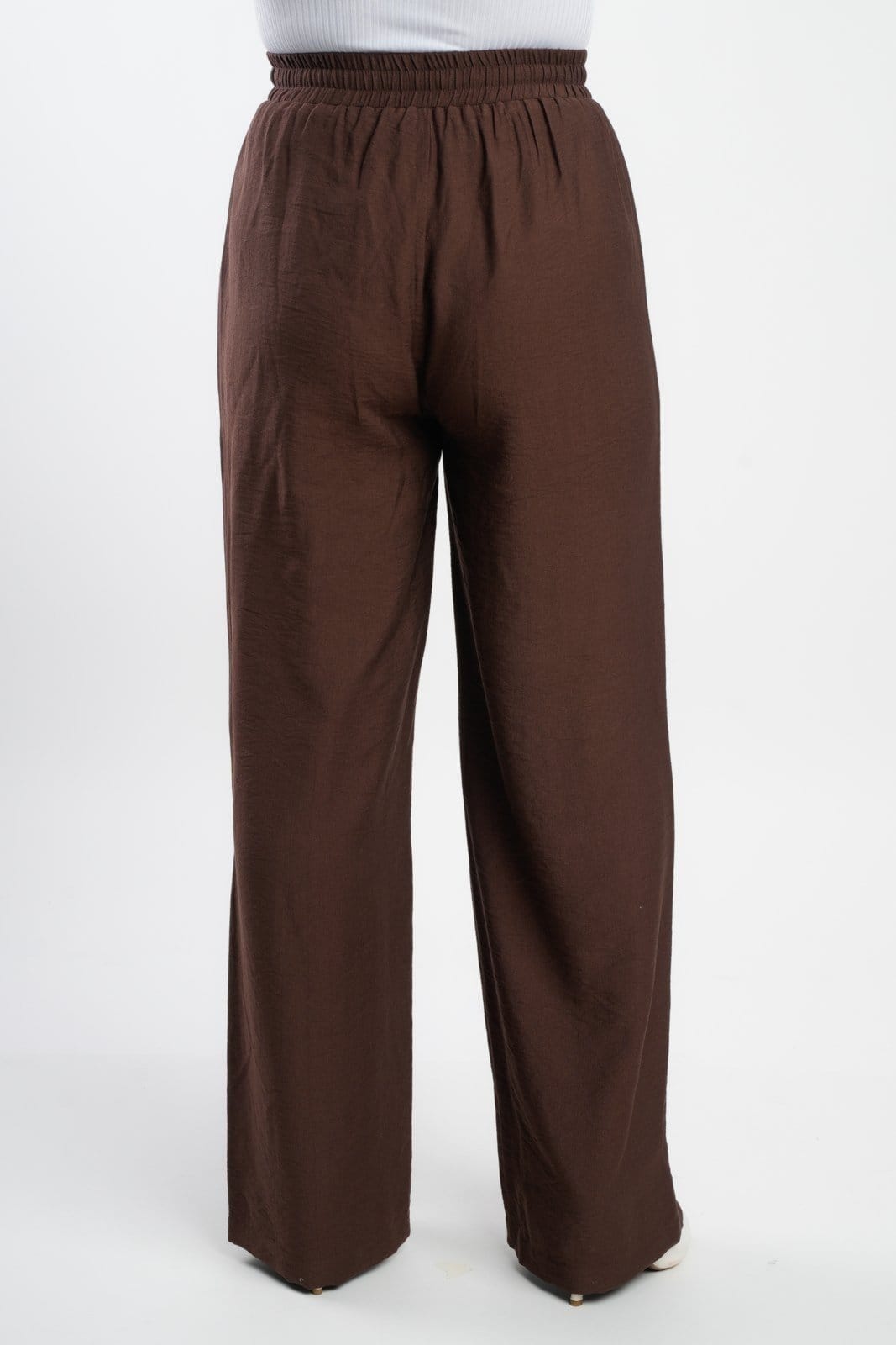 Calça Feminina Viscose Sh Fashion Pantalona Cintura Alta Cor