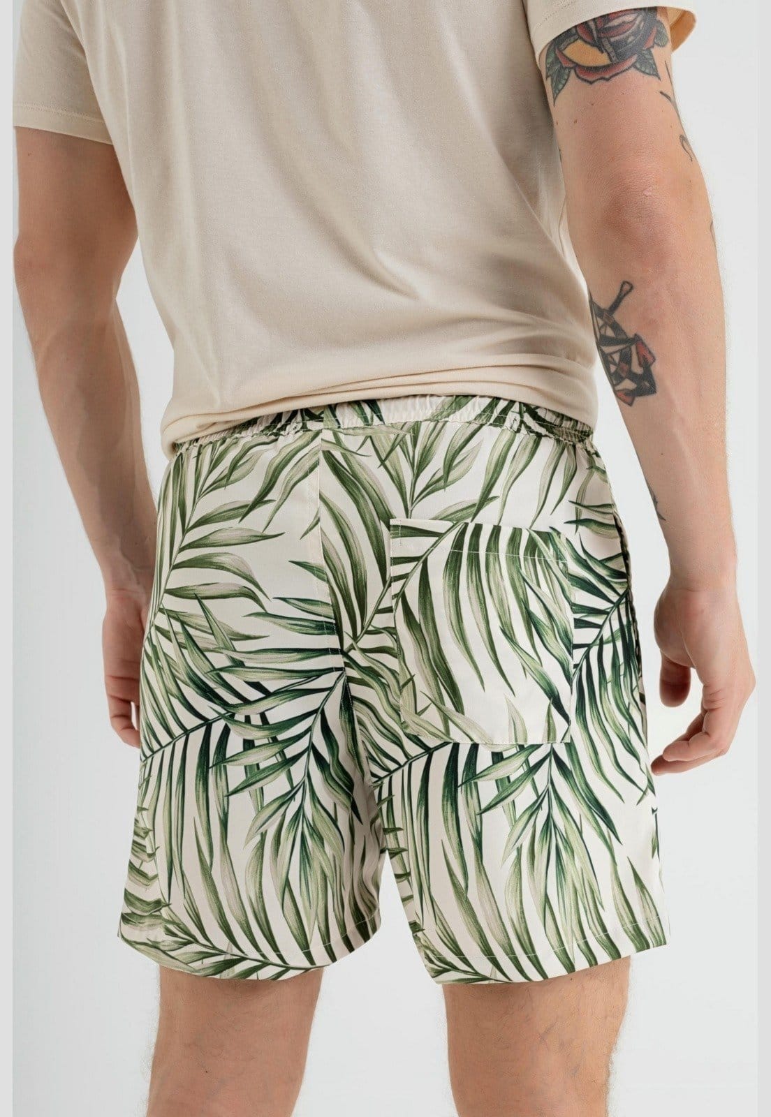 Vista 2 Shorts Masculino em Microfibra The Philippines Off-White The Philippines off-white white