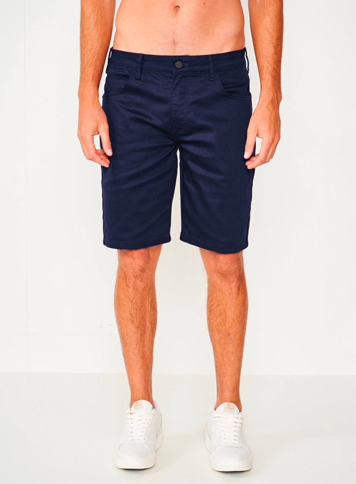 Vista principal Bermuda Média Davi Colcci Darkness Colcci azul