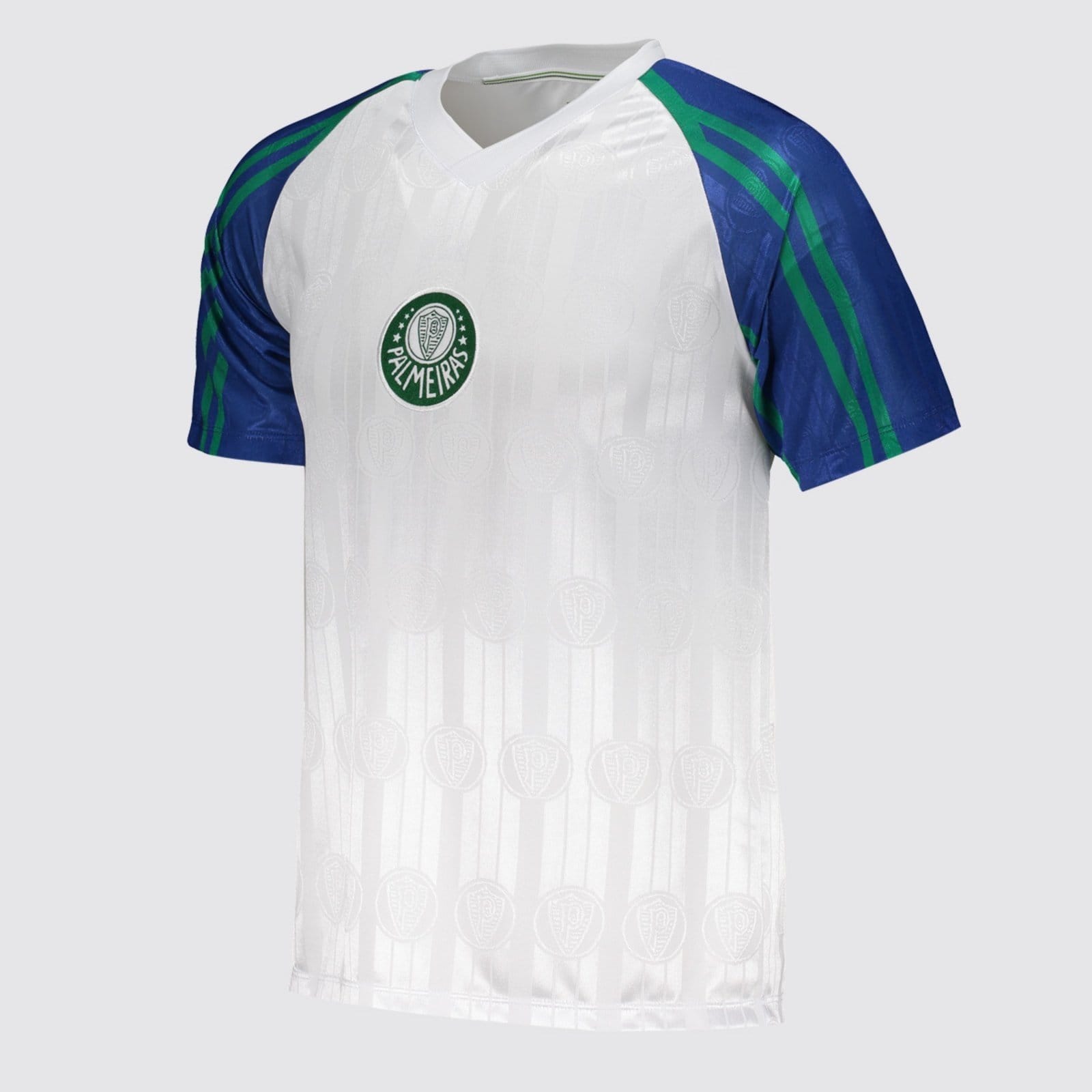 Vista 2 Camisa Palmeiras Treino 1997 Branca Betel branco