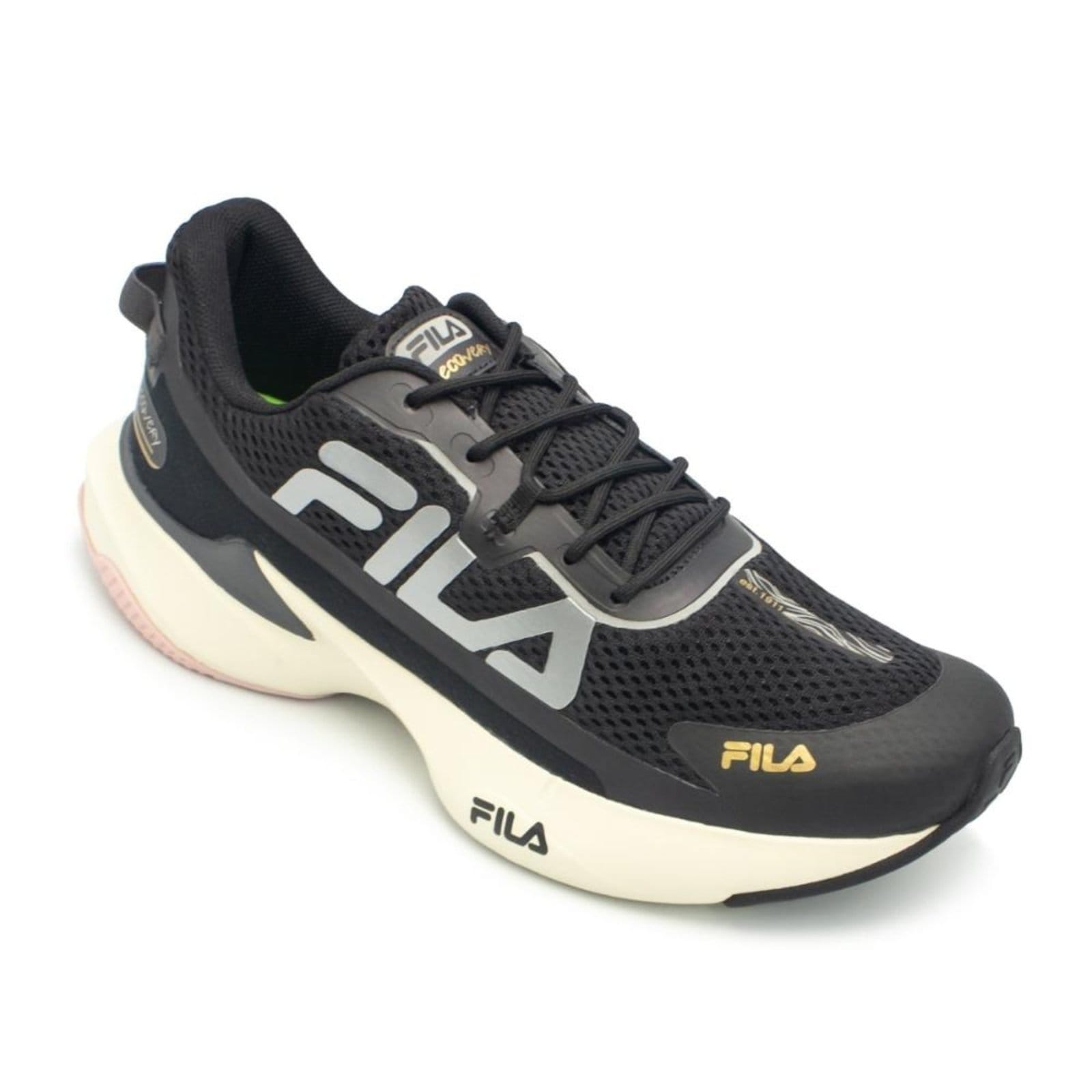 Vista 2 TÊNIS FILA FEMININO RECOVERY Fila preto