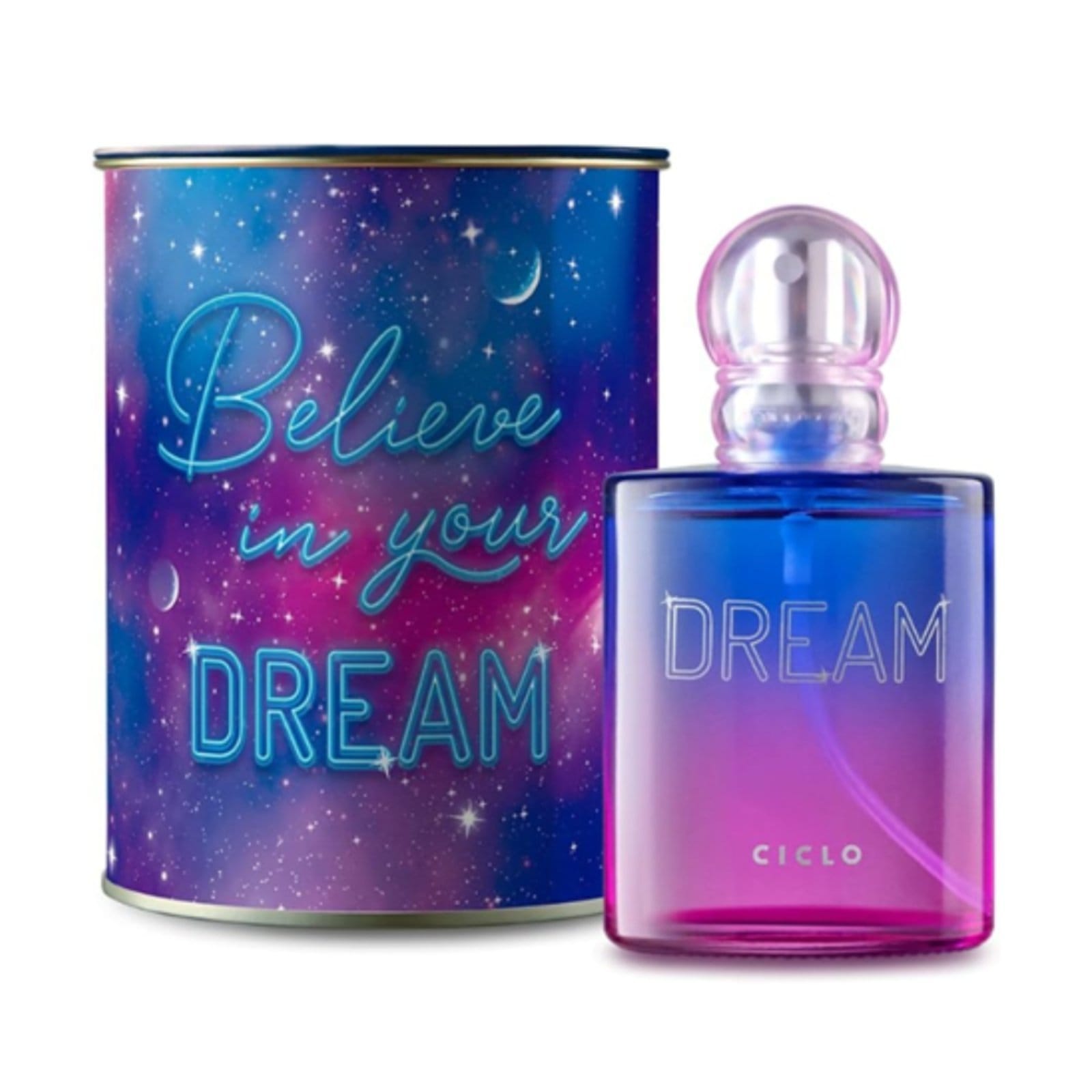 Vista 2 Ciclo Lata Dream Deo Colônia CICLO incolor