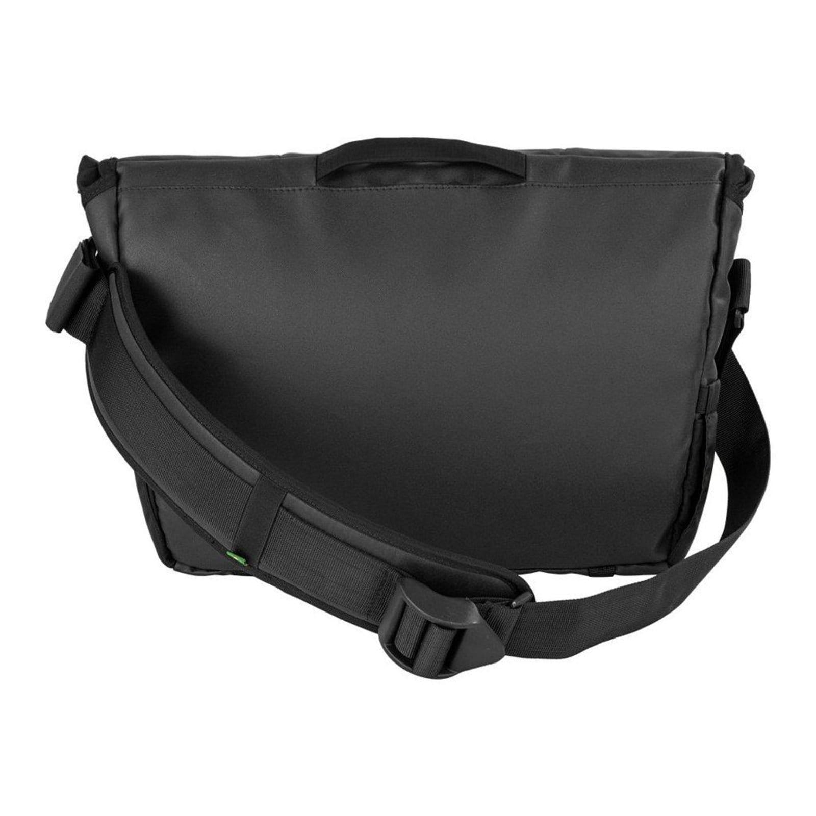 Vista 2 Bolsa Tranversal Curtlo tipo Mensageiro Preto Curtlo incolor