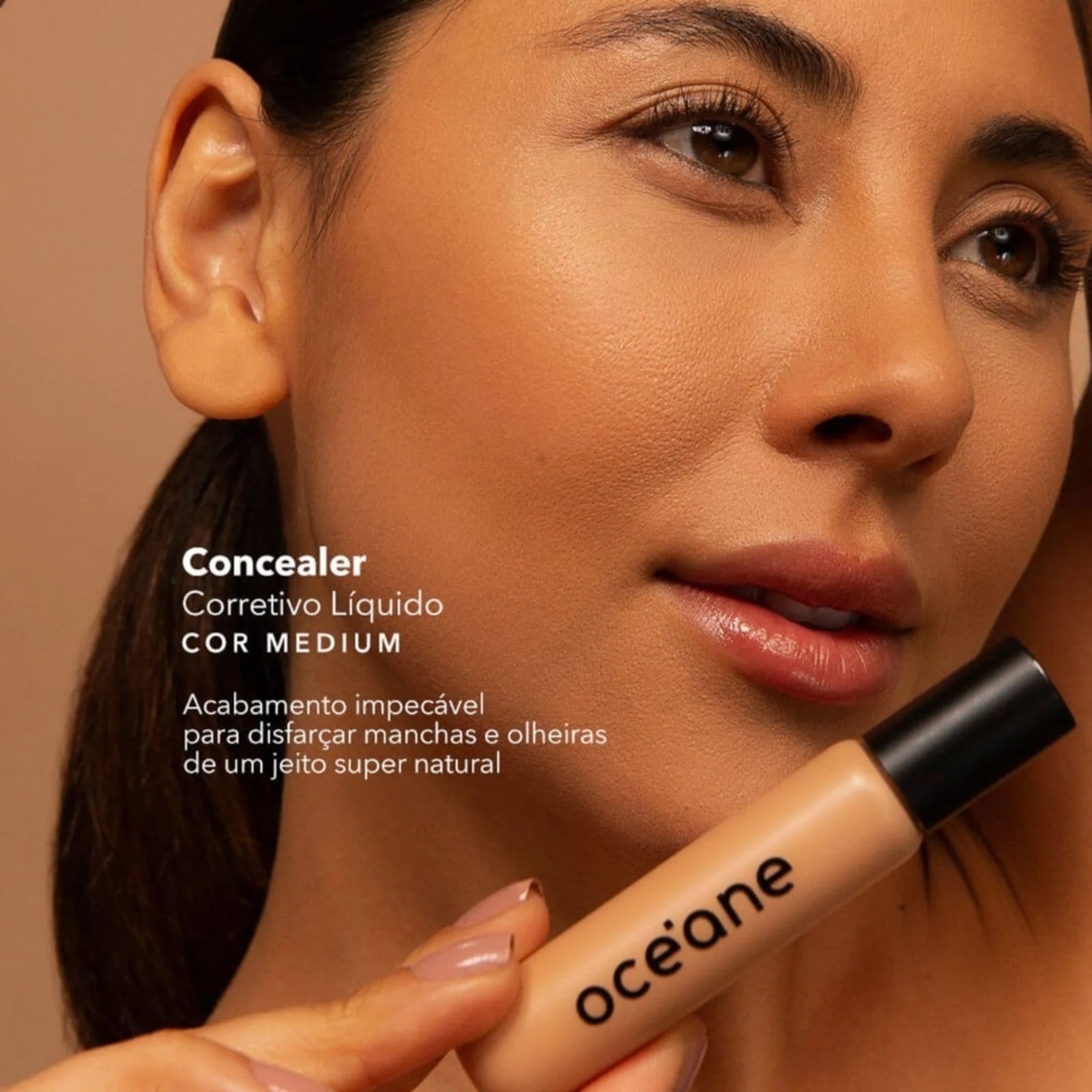 Vista 2 Océane Edition Corretivo Líquido Médio - Concealer Medium - 15g Oceane bege