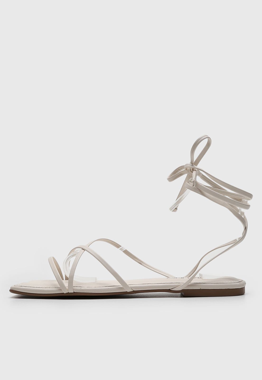 Vista principal Rasteira Via Uno Amarração Off-White VIA UNO off-white white