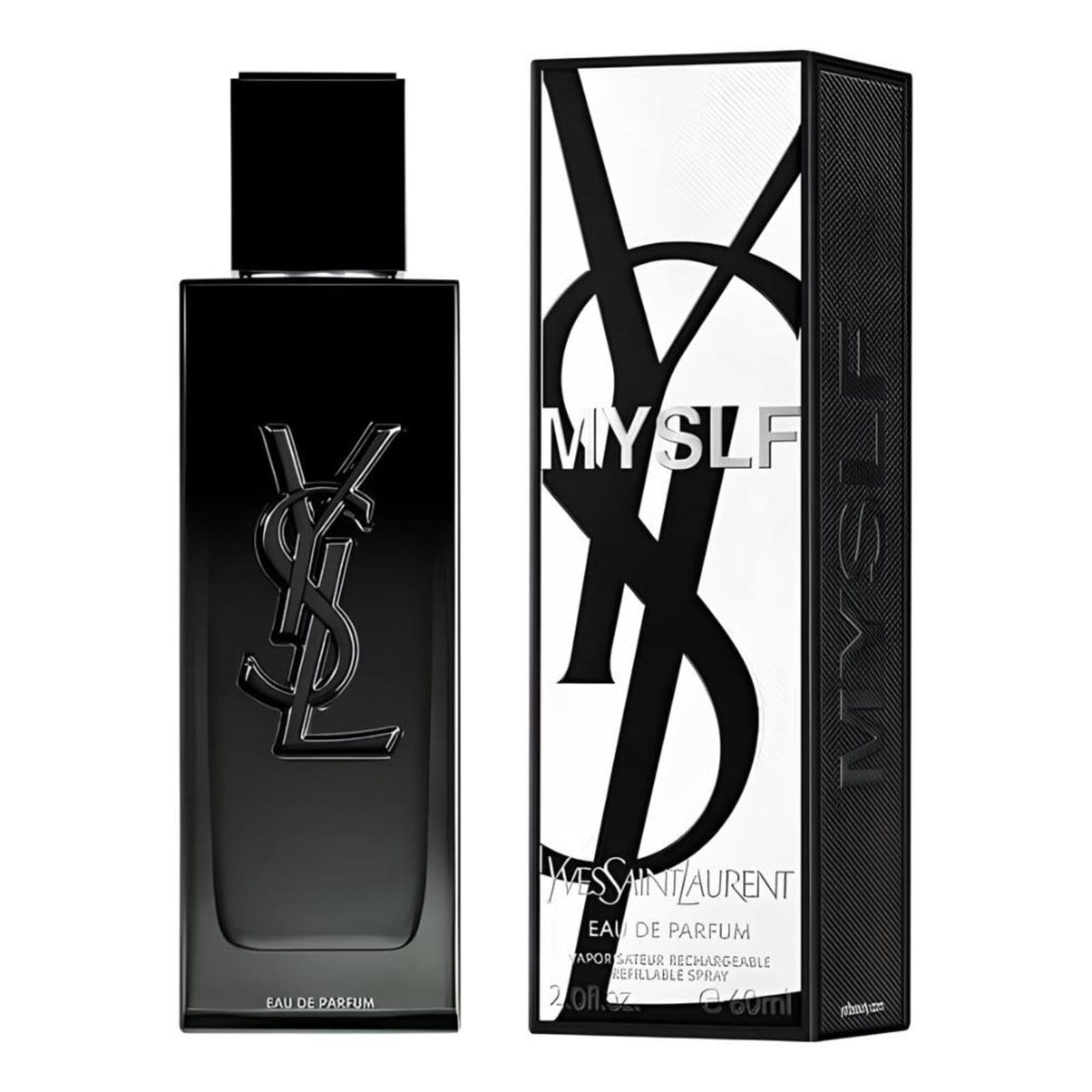 Vista 2 Yves Saint Laurent Refillable MYSLF Masculino Eau de Parfum Yves Saint Laurent incolor