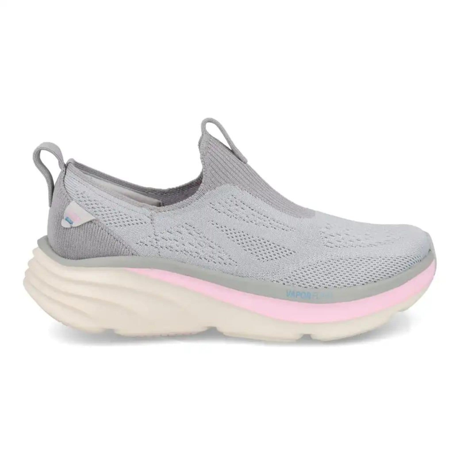 Vista principal Tênis Skechers Vapor Pure Stride Feminino Skechers cinza