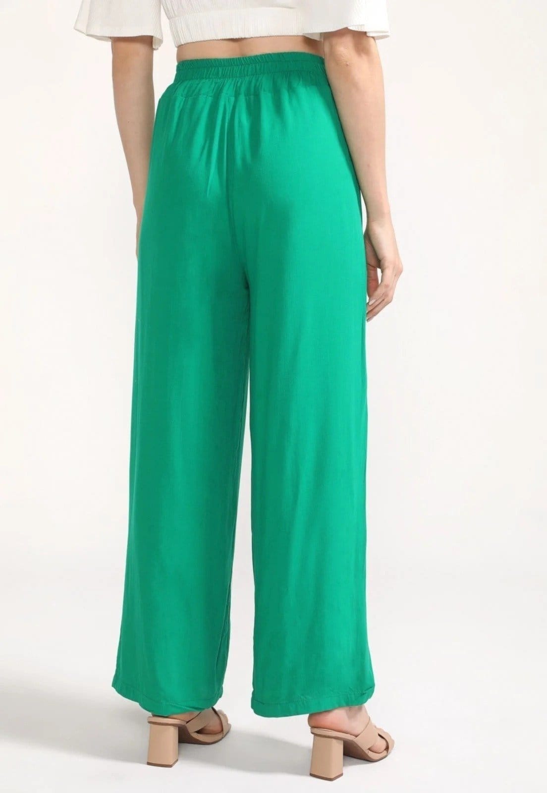 Vista 2 Calça Pantalona D Bell Outlet Fashion Bandeira D BELL OUTLET FASHION verde