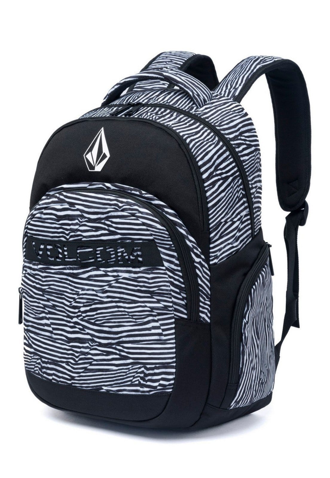Mochila Universitária Viagem Volcom Espaçosa Reforçada Masculina - 2
