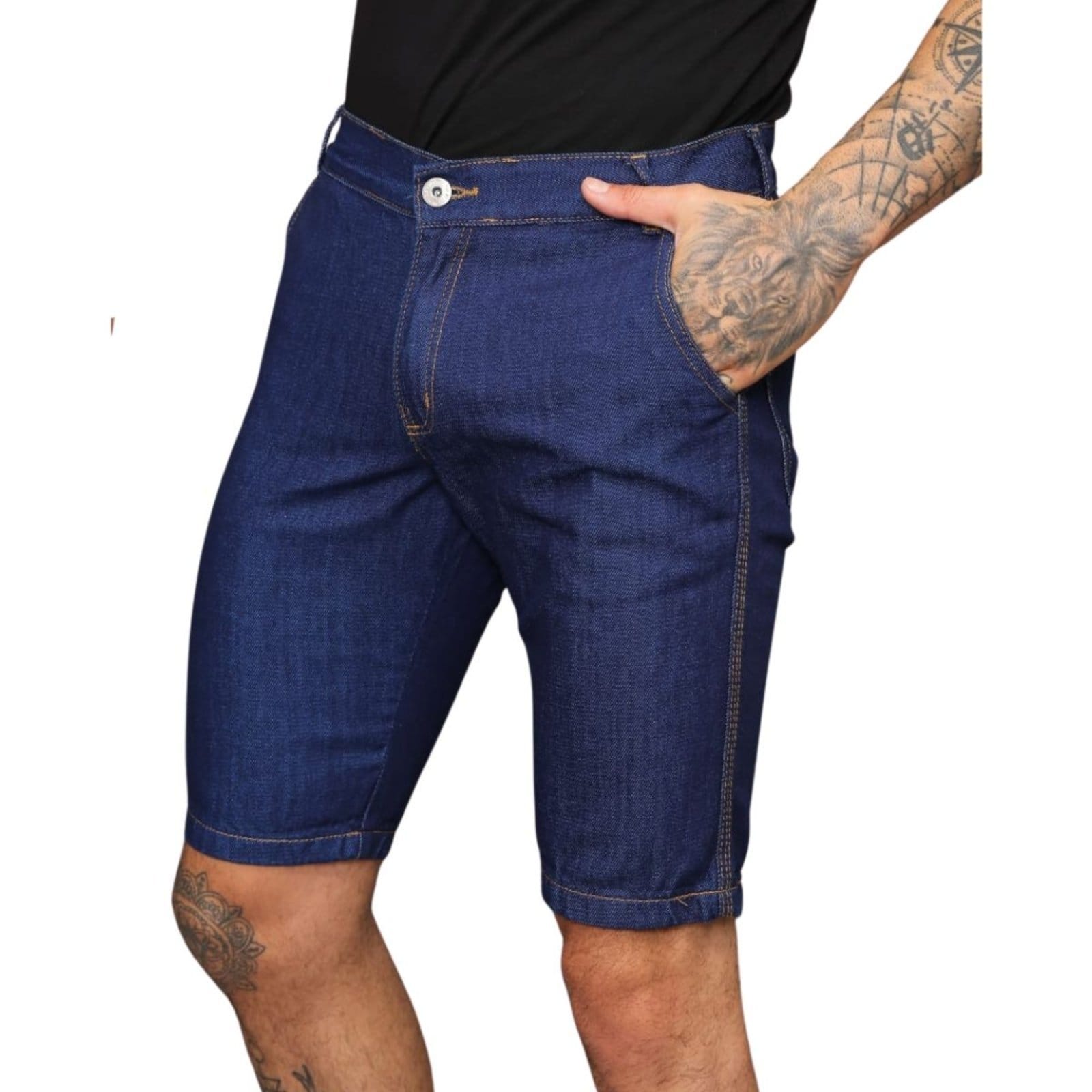 Bermuda Masculina Royal Jeans Loka Bolso-Faca