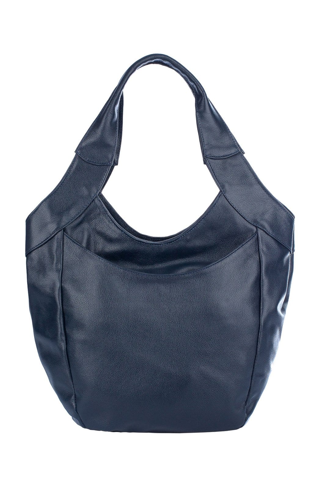 Bolsa saco grande de couro liso Cíntia