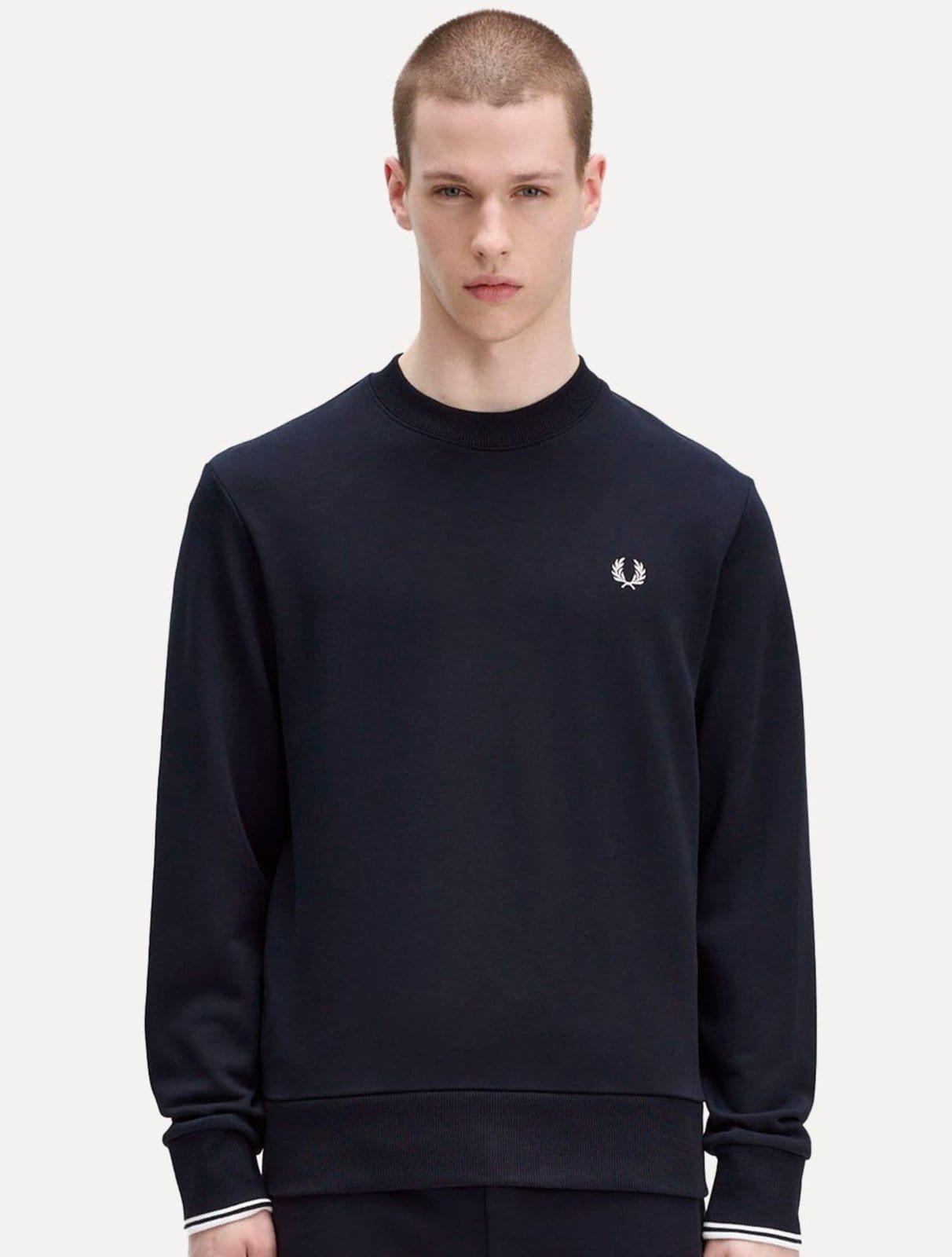 Moletom Fred Perry Masculino Crewneck Laurel