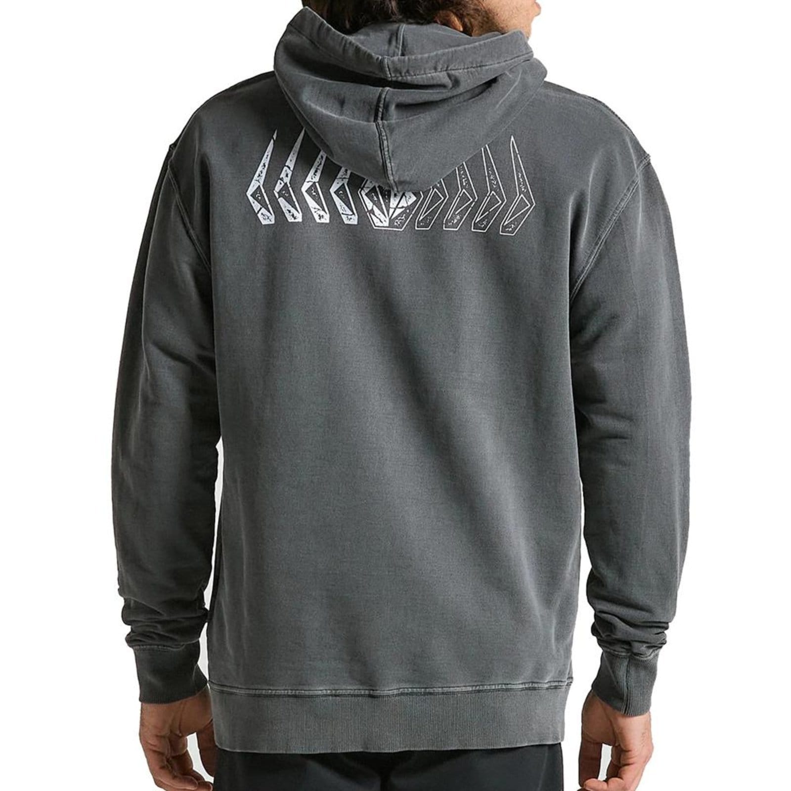 Vista 2 Moletom Volcom Canguru Cement WT25 Masculina Volcom preto