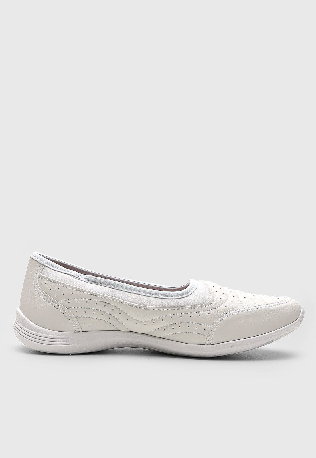 Vista 2 Slipper Kolosh Matelassê Kolosh branco