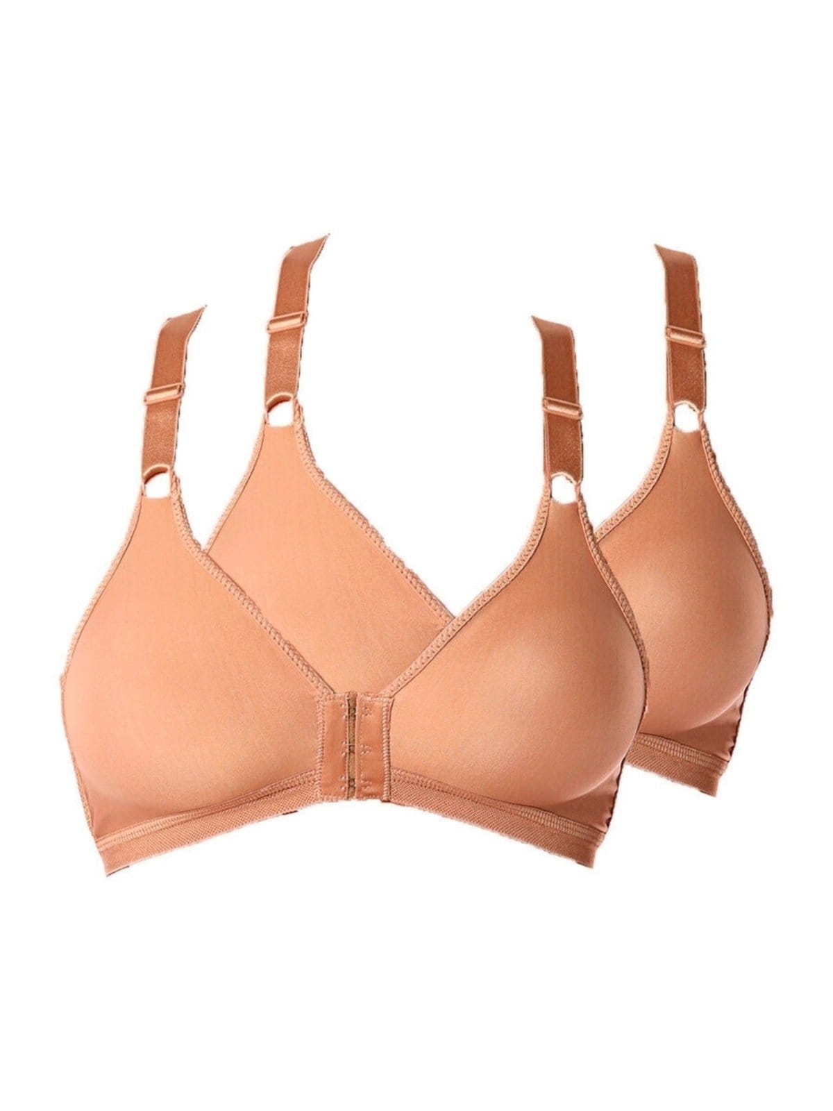 Kit com 2 Sutiãs Sustentação Olimpo Control Demillus 61818 Taça B