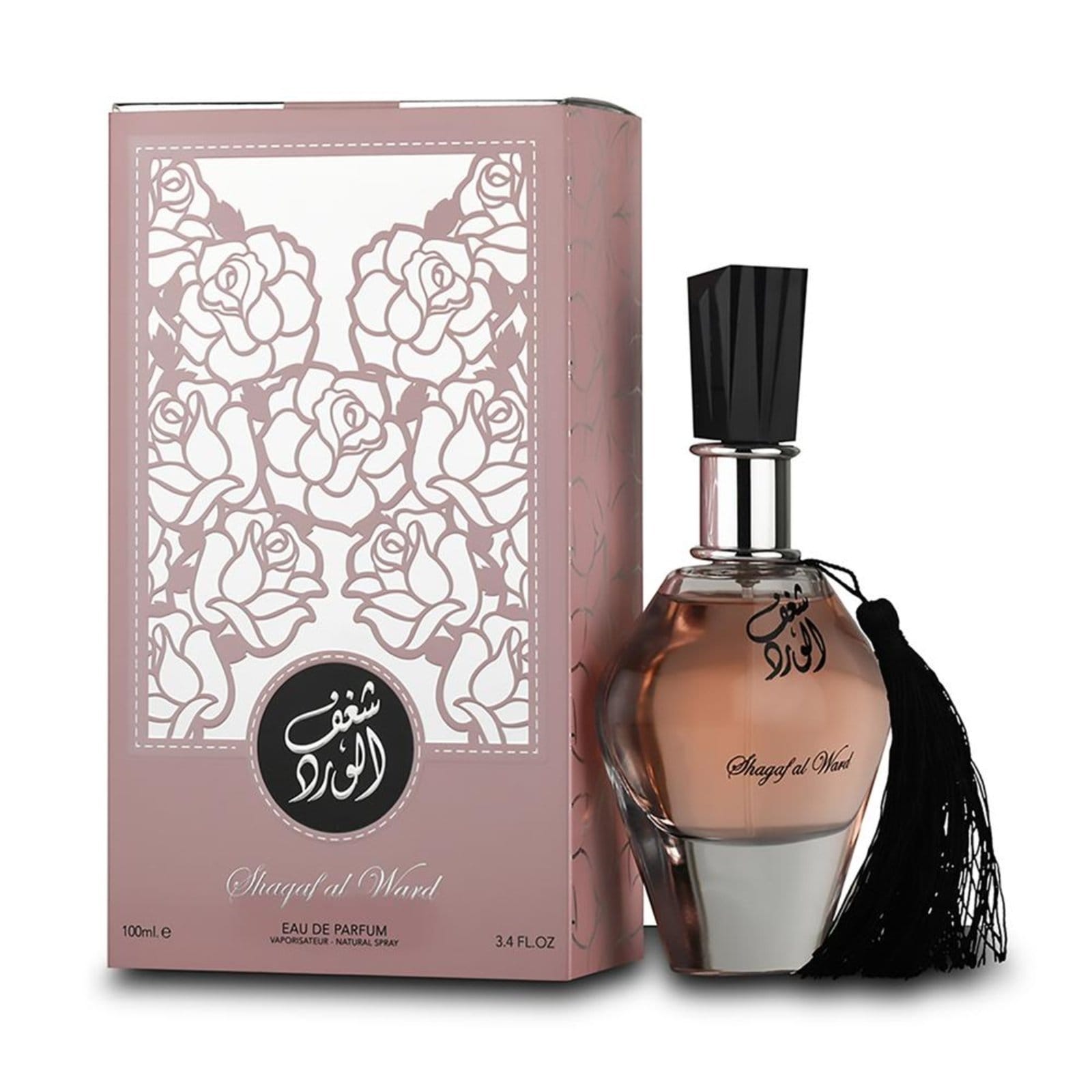 Vista 2 Al Wataniah Shagaf Al Ward Edp Perfume Feminino Al Wataniah incolor
