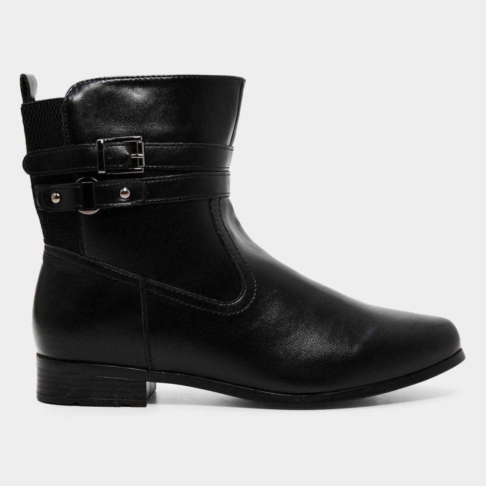 Bota Feminina Mooncity Cano Curto