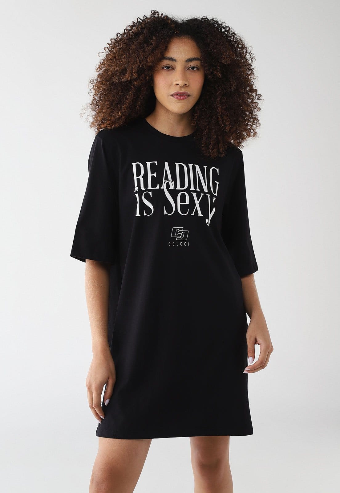 Vestido Feminino Colcci Estampado Reading is Sexy