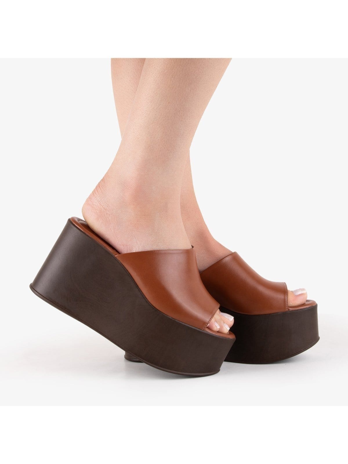 Vista 2 Tamanco Grazia Donna Daisy Di Valentini marrom