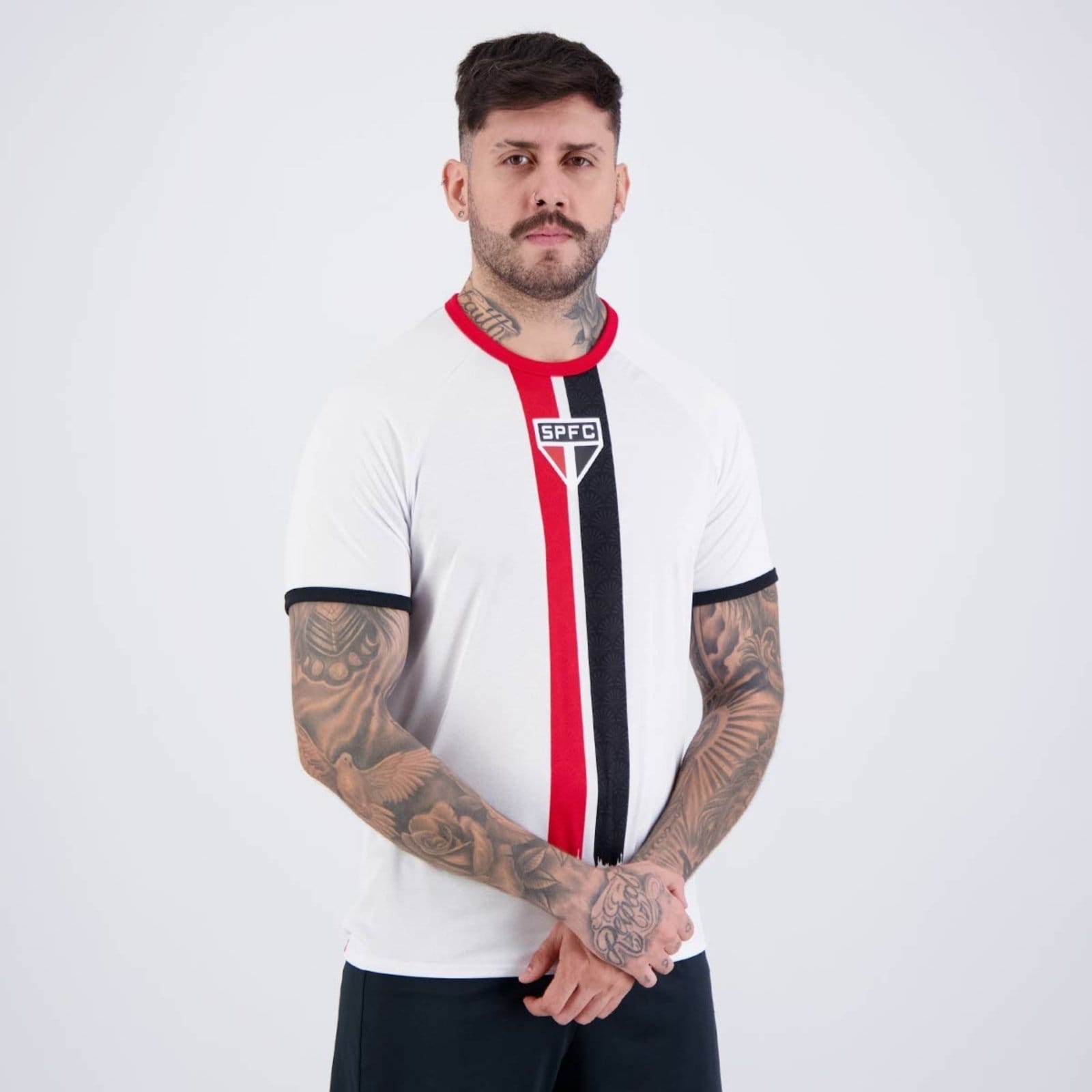 Vista 2 Camisa São Paulo Radix Branca braziline branco