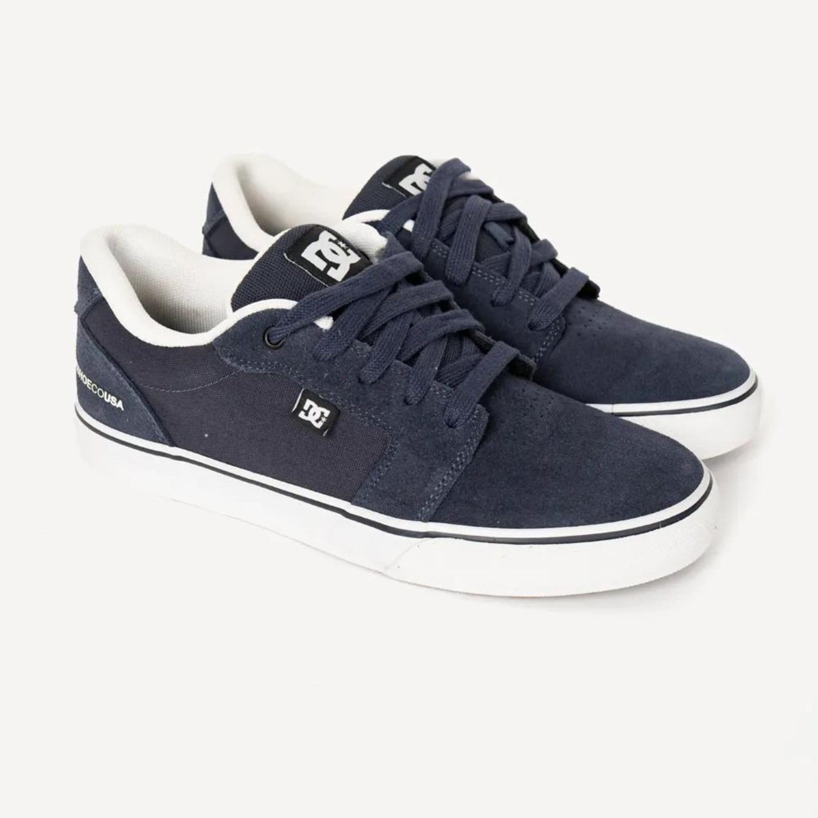 Vista 2 Tênis DC Shoes Anvil Blast SM26 Masculino IndigoGum DC Shoes azul marinho