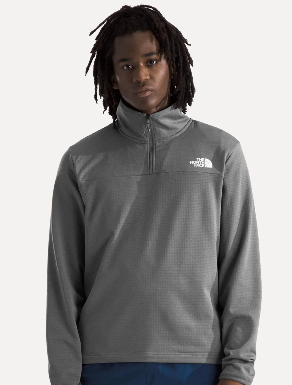 Blusa The North Face Masculina Pulover Cedar Trail Grid Fleece 1/4 ZIP