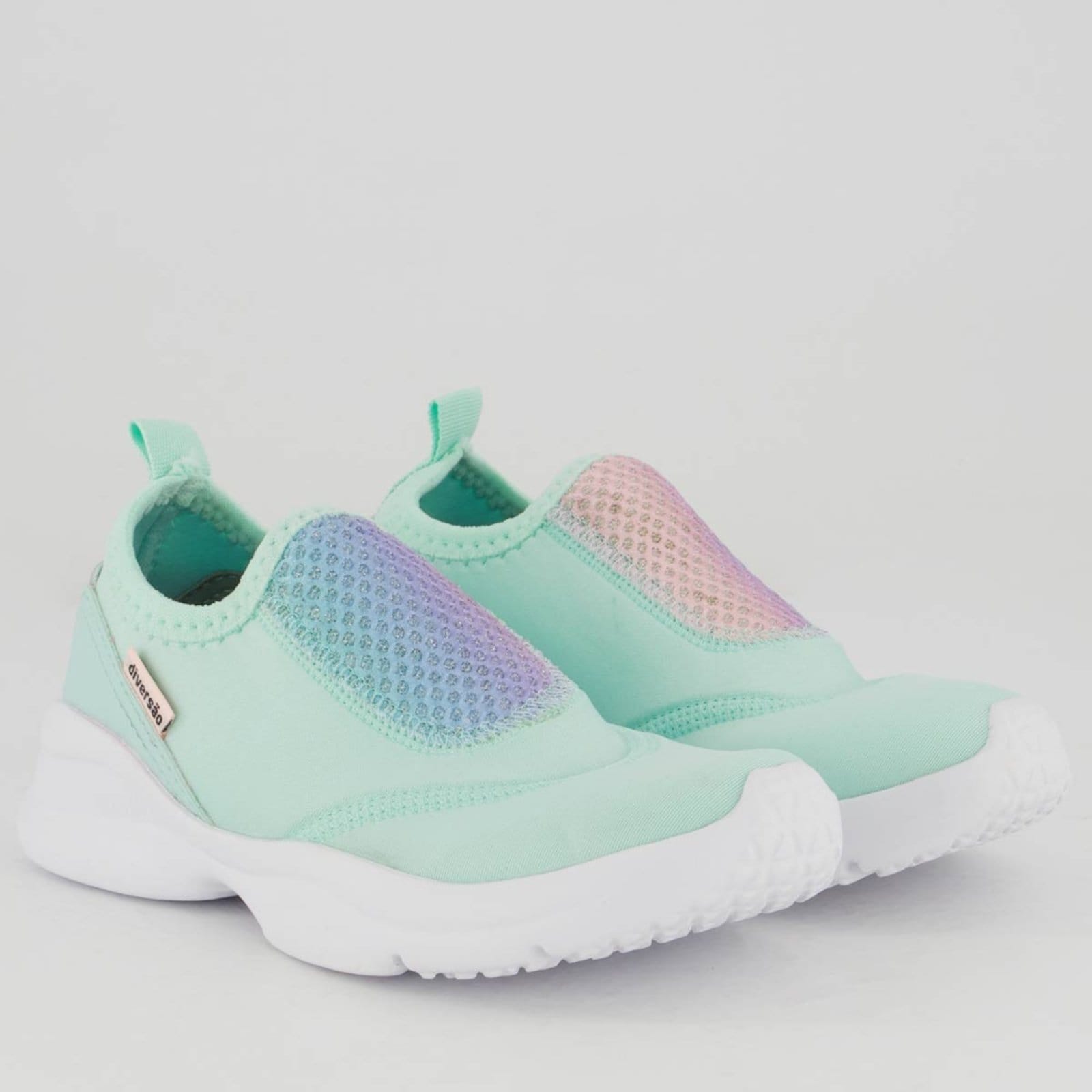 Vista 2 Tênis Diversão Mini Halley Diversão verde