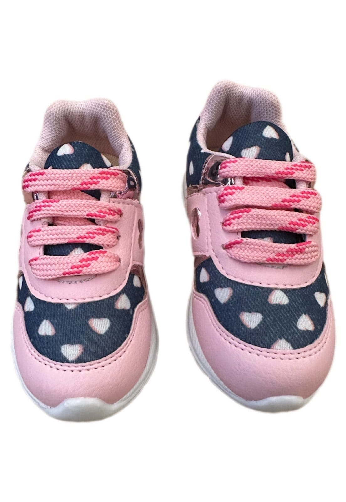 Vista 2 Infantil - Tênis Solzim Led Jeans Solzim azul