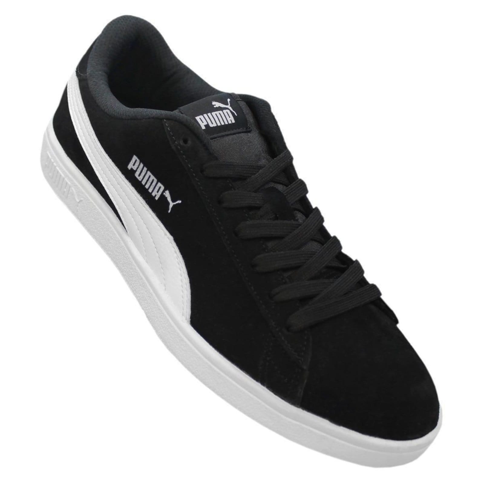 Vista 2 Tênis Masculino Puma Smash V2 Puma branco